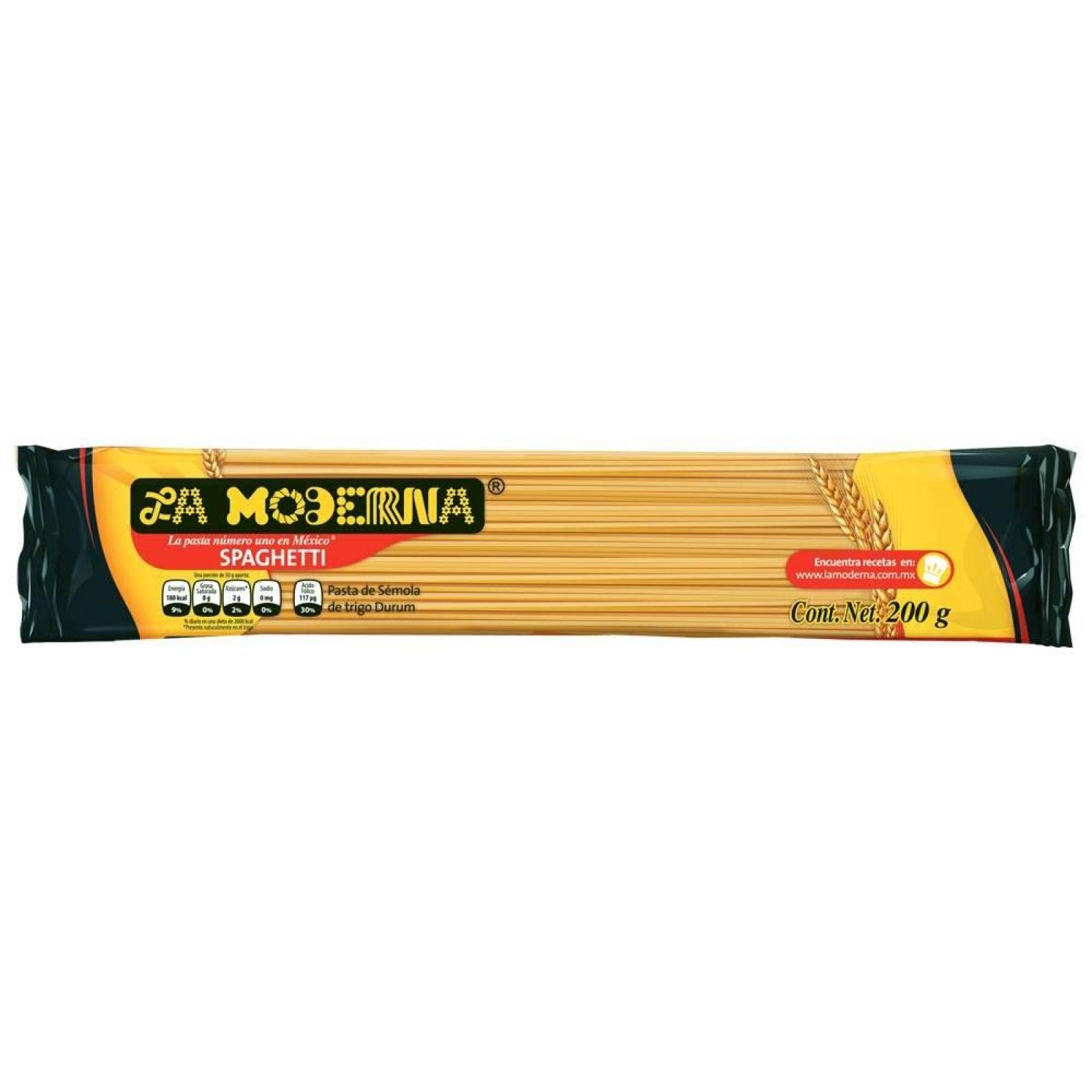 La Moderna Pasta Spaguetti # 1 Paquete 200 G 