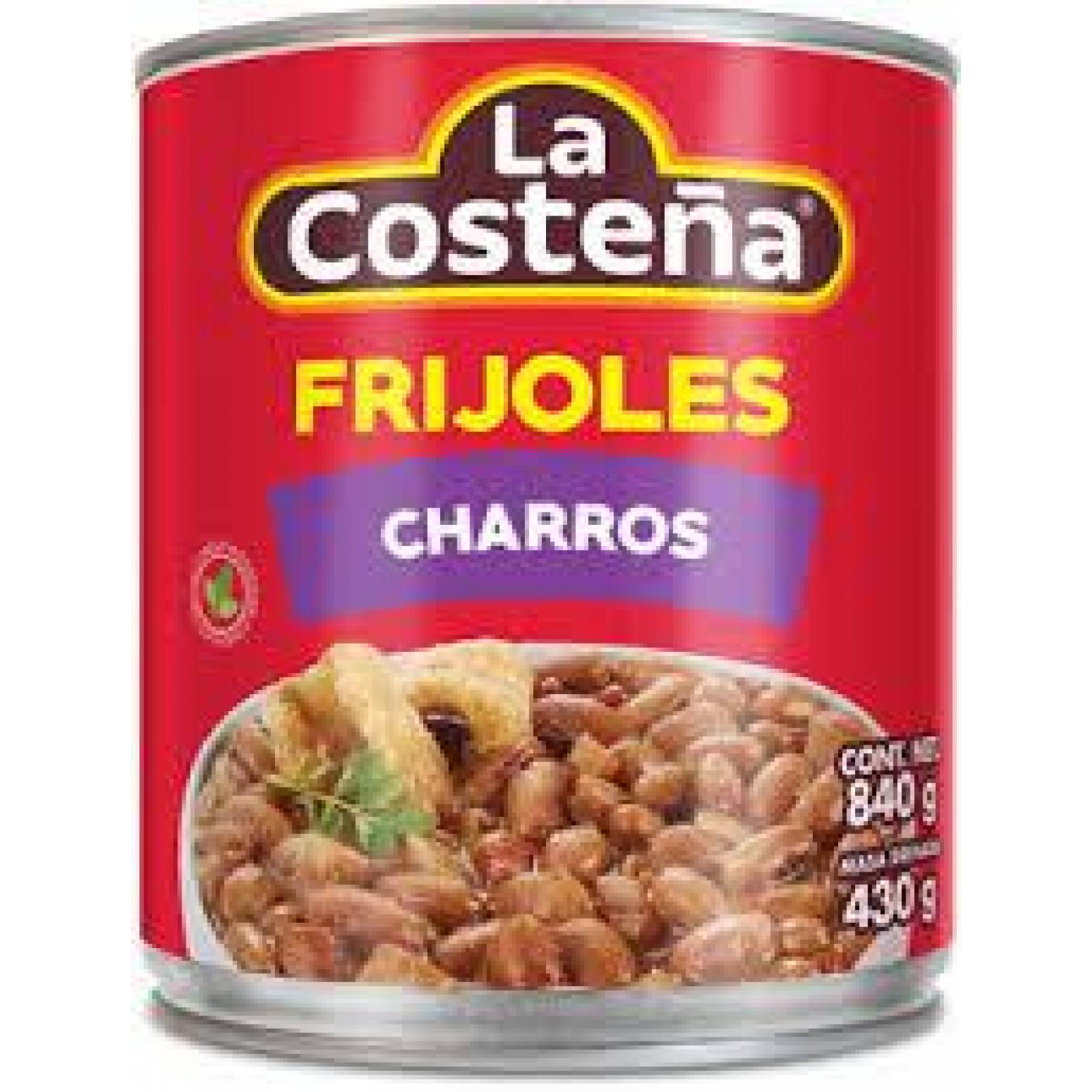 La Costeña Frijoles Charros lata 840g 