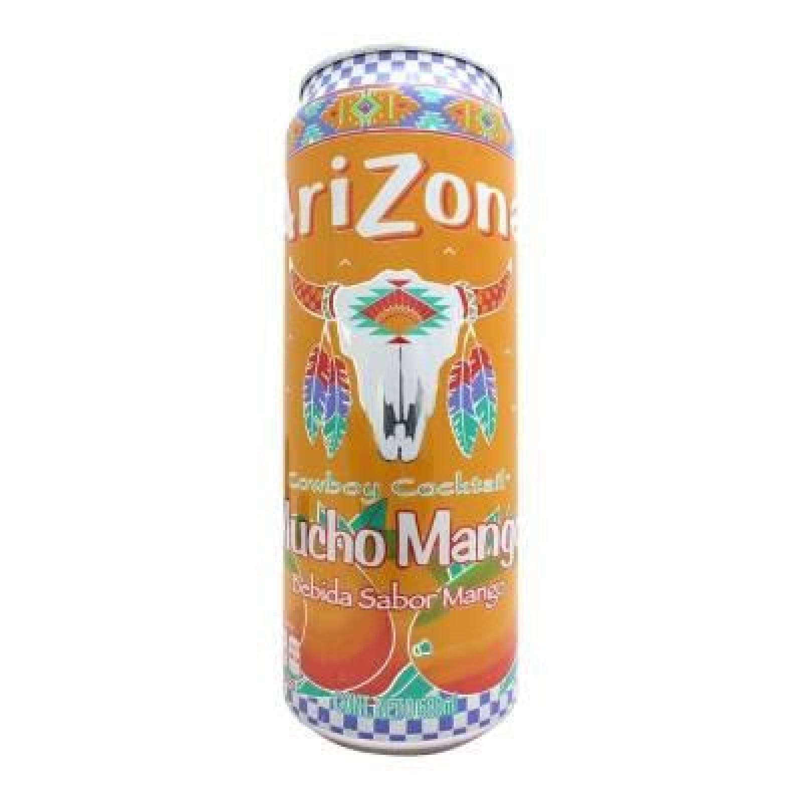 Arizona Té sabor Mucho Mango lata 680ml 