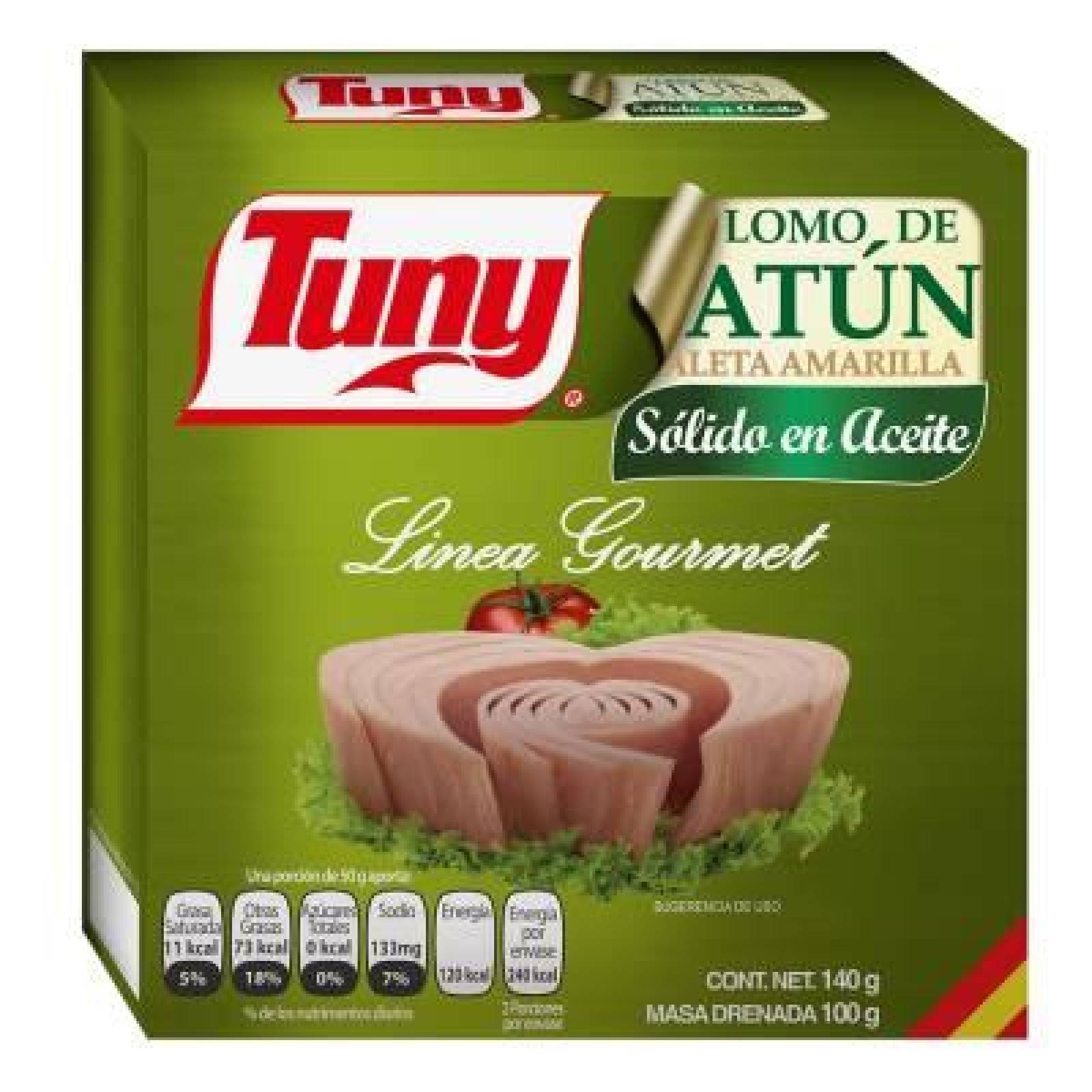 Tuny Linea Gourmet Lomo De Atún Aleta Amarilla Sólido En Ace 