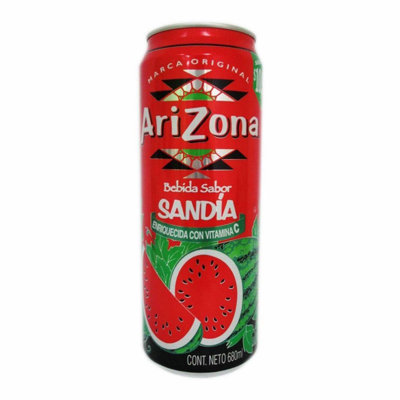 Arizona Té sabor Sandía lata 680ml 