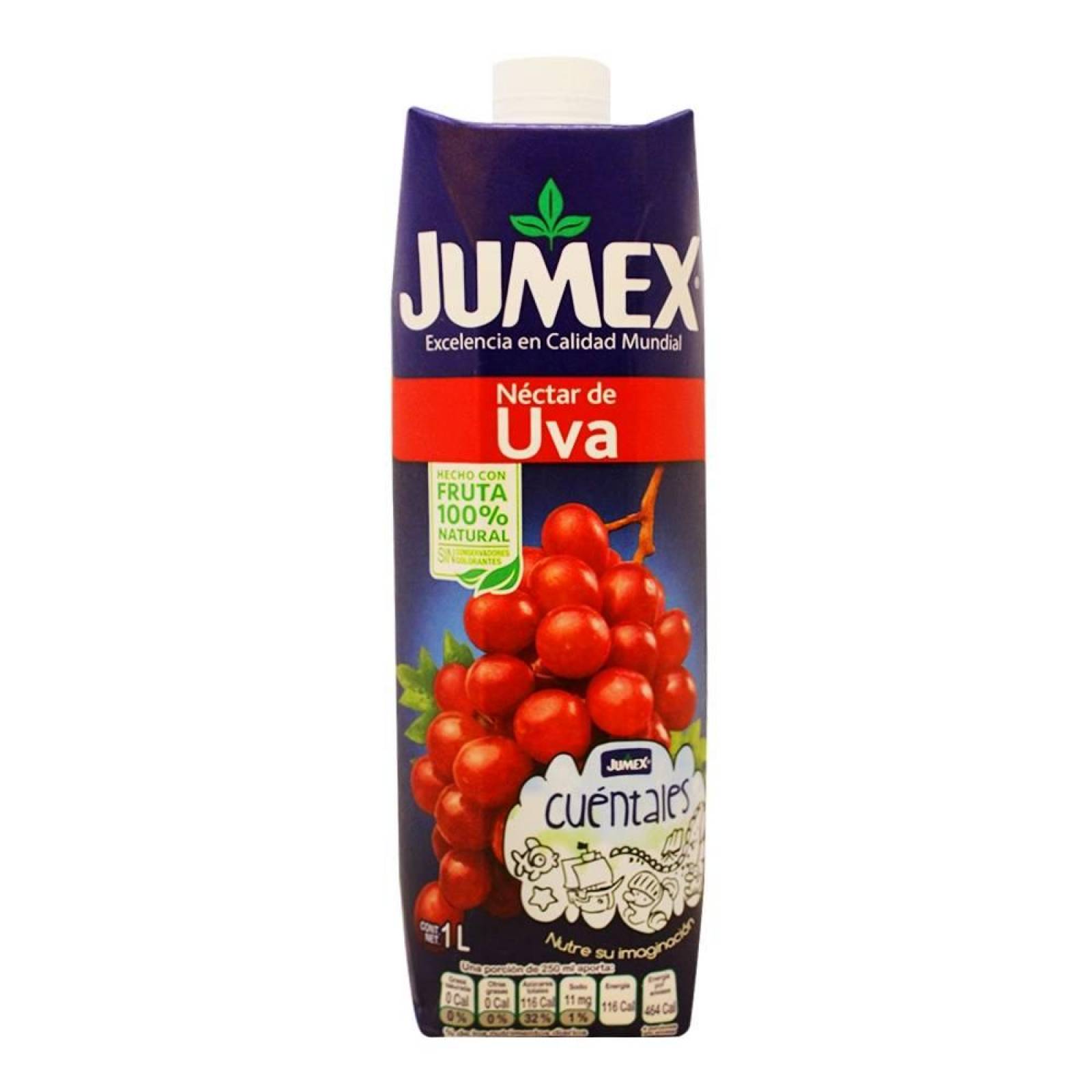 Jumex Jugo sabor Uva envase 1l 