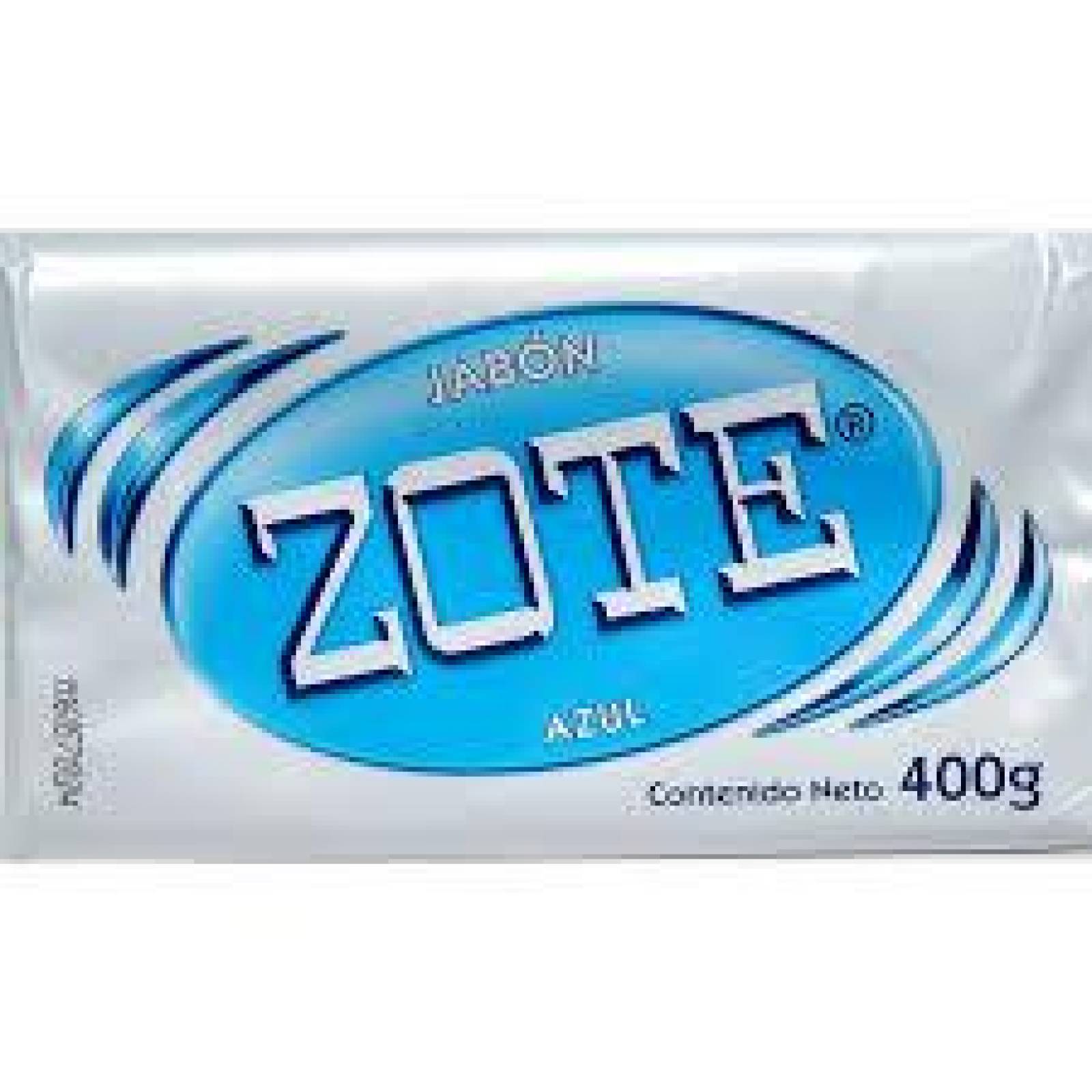 Zote Jabón de Lavandería Azul barra 400g