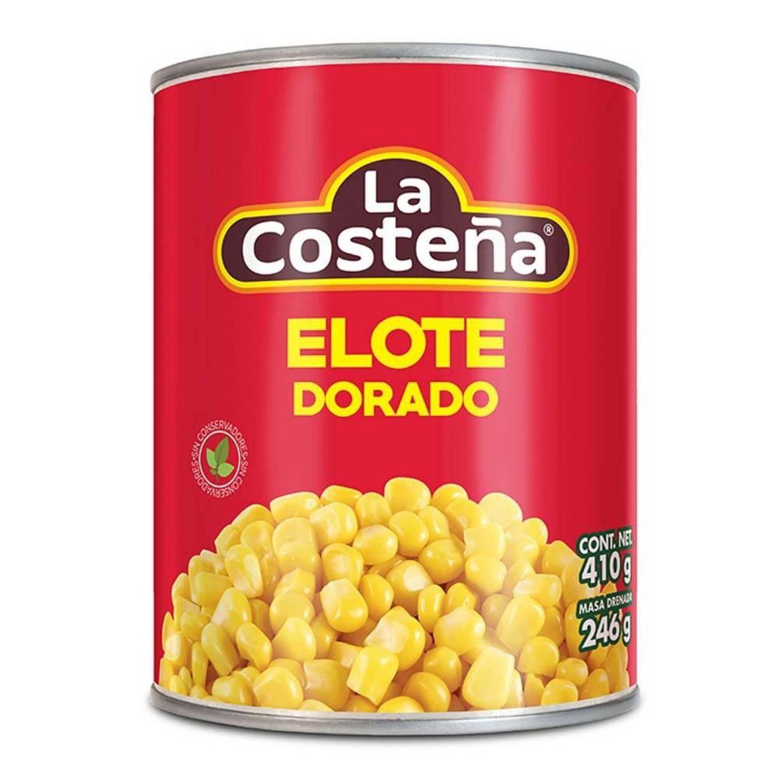 La Costeña Elote Dorado en Grano lata 410g 