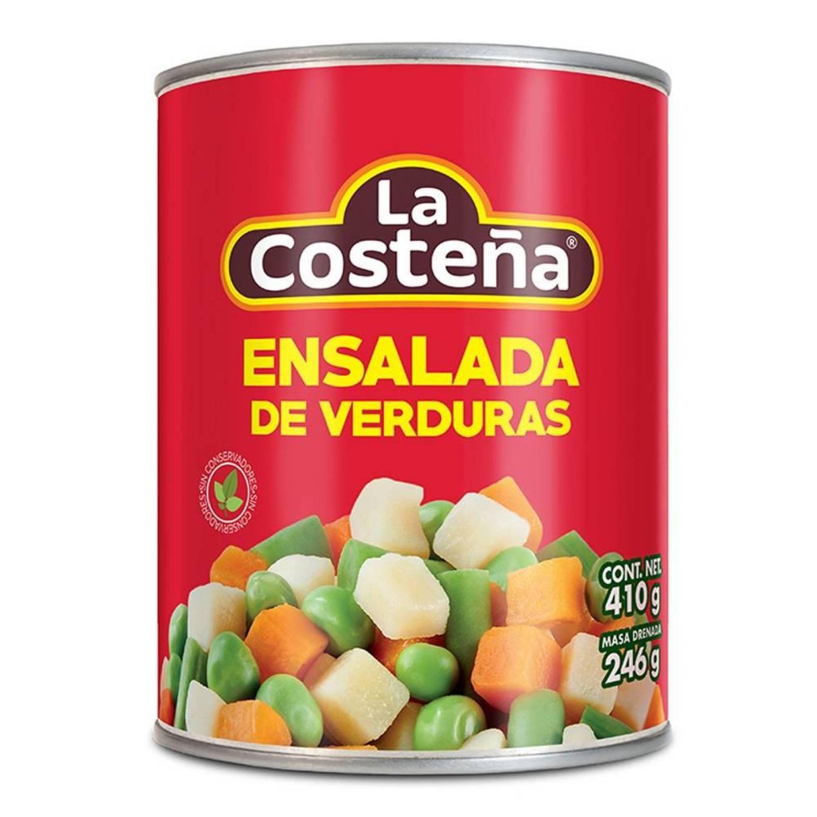 La Costeña Ensalada de legumbre y verdura Mixta lata g