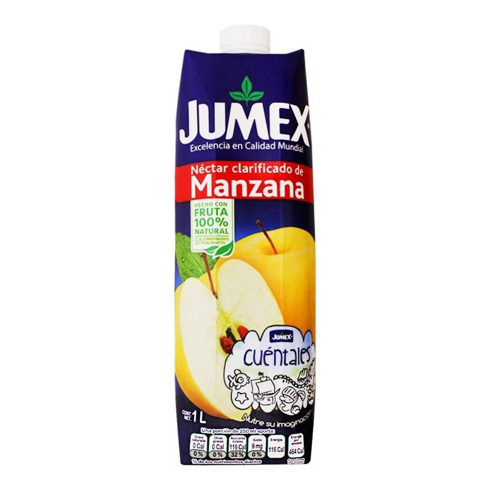 Jumex Néctar Manzana tetra 1l 