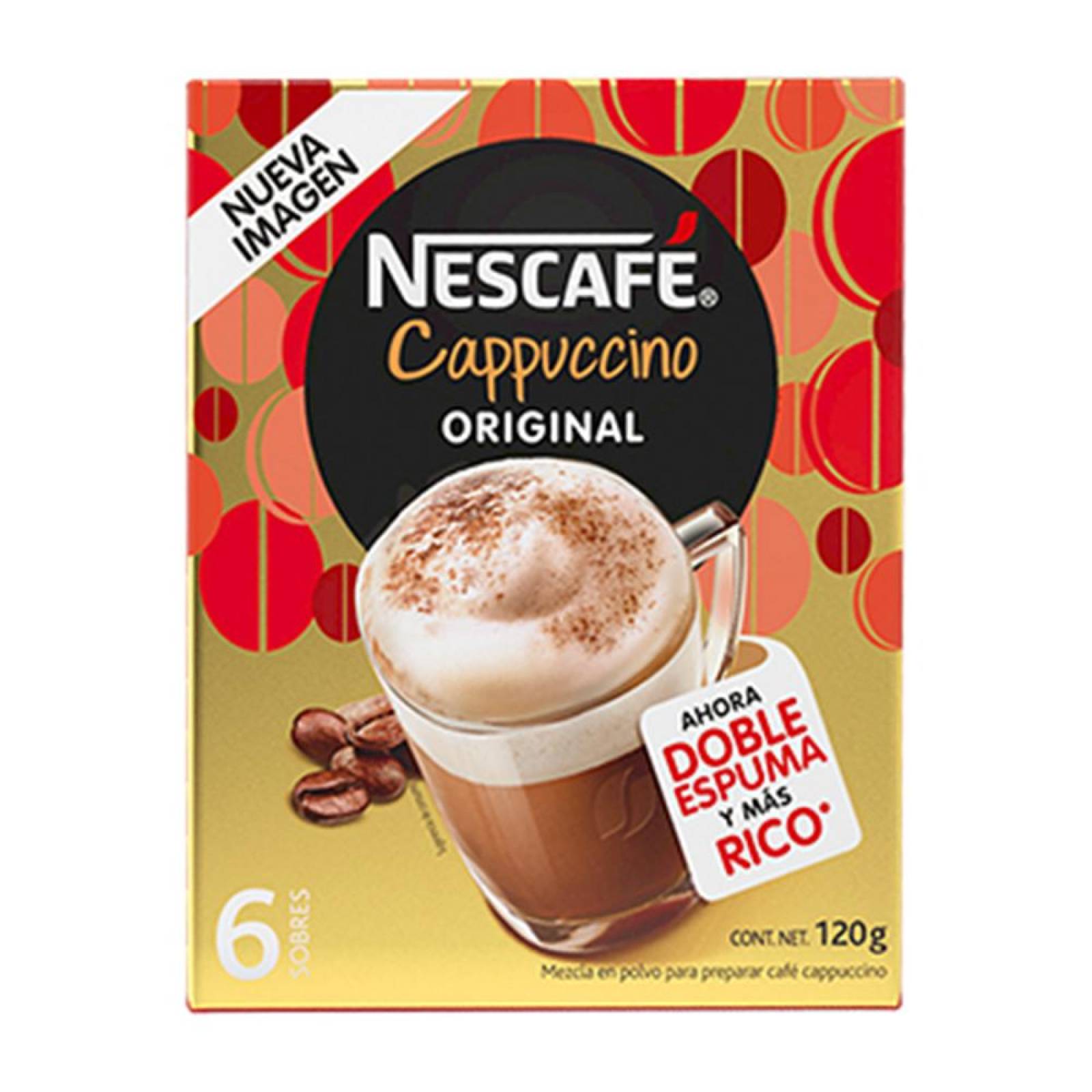 Nescafé Cappuccino Original caja 6 piezas 