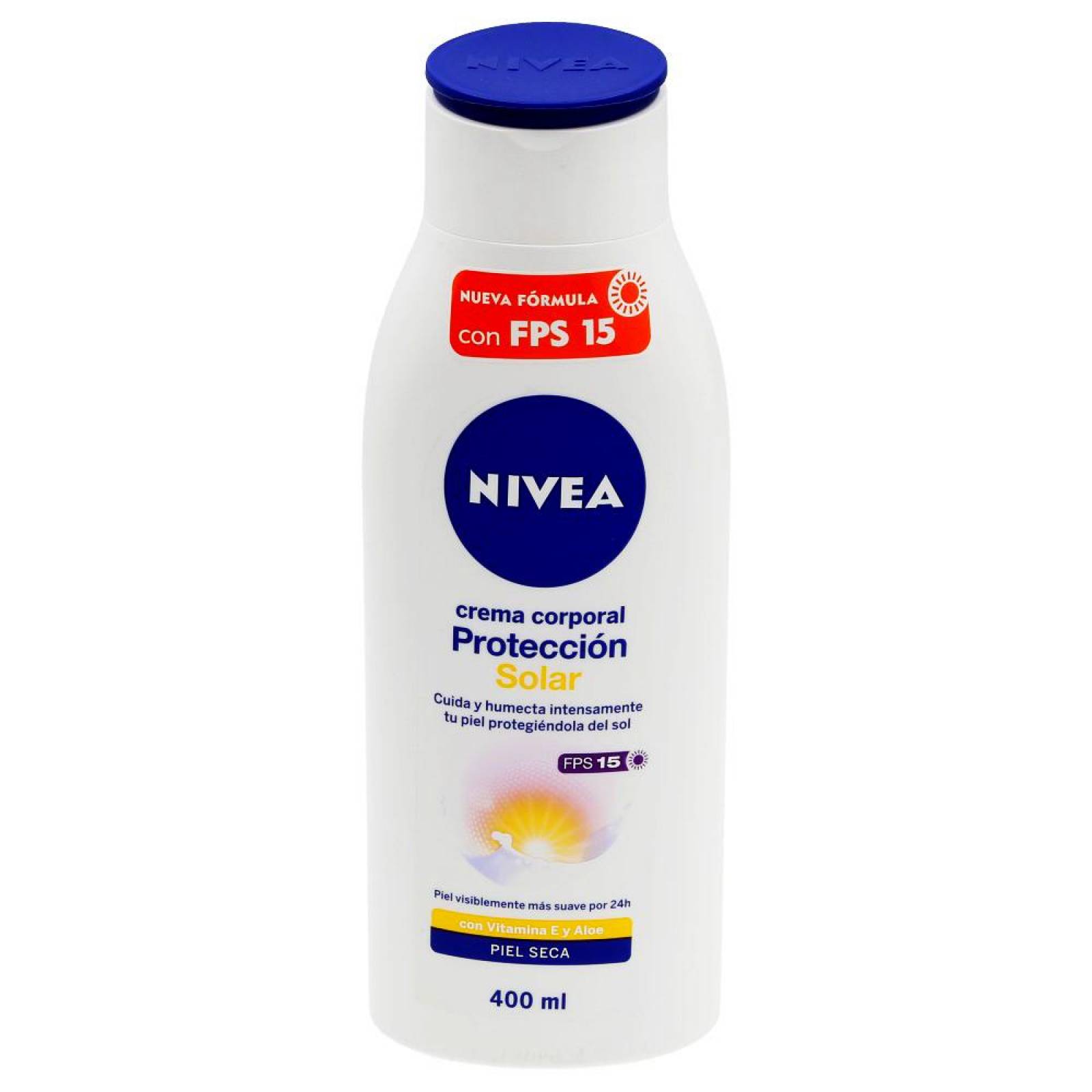 Nivea Crema Corporal Protección Solar FPS 15 bote 400ml 