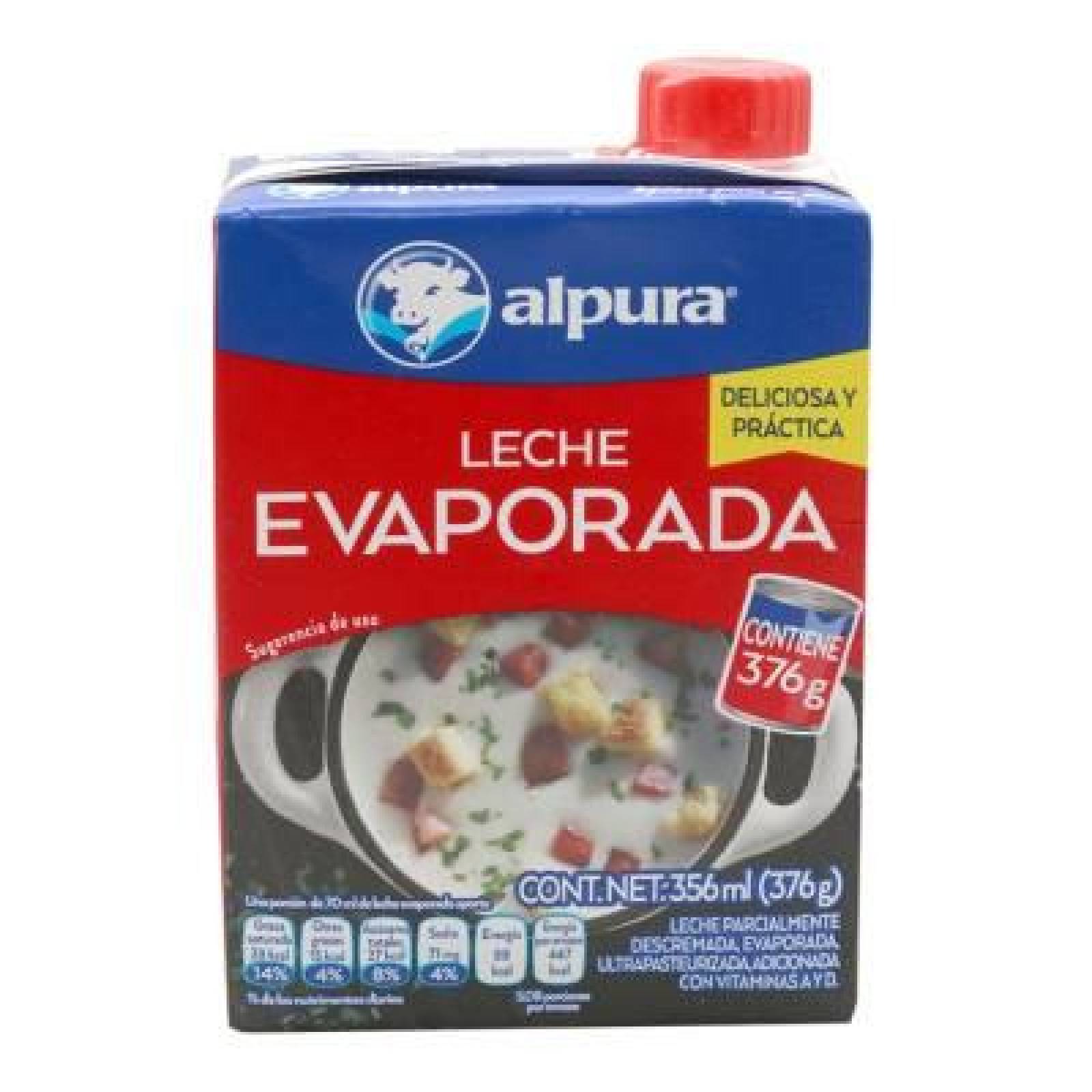 Alpura Leche Evaporada  356ml 