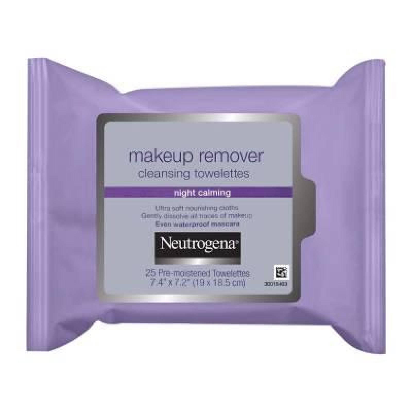 Neutrogena Toallitas para Desmaquillar paquete 25 piezas 