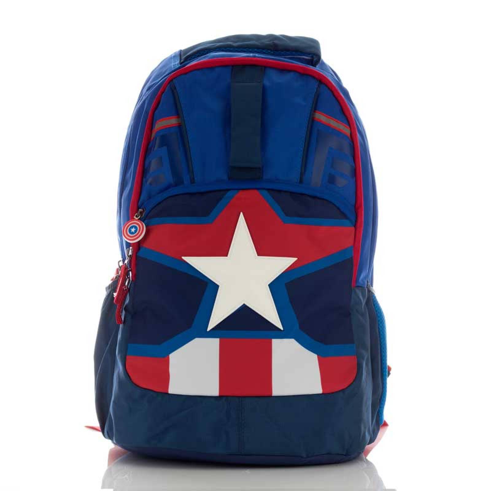 Mochila Original Marvel Avengers + Mochila Original Marvel Captain America