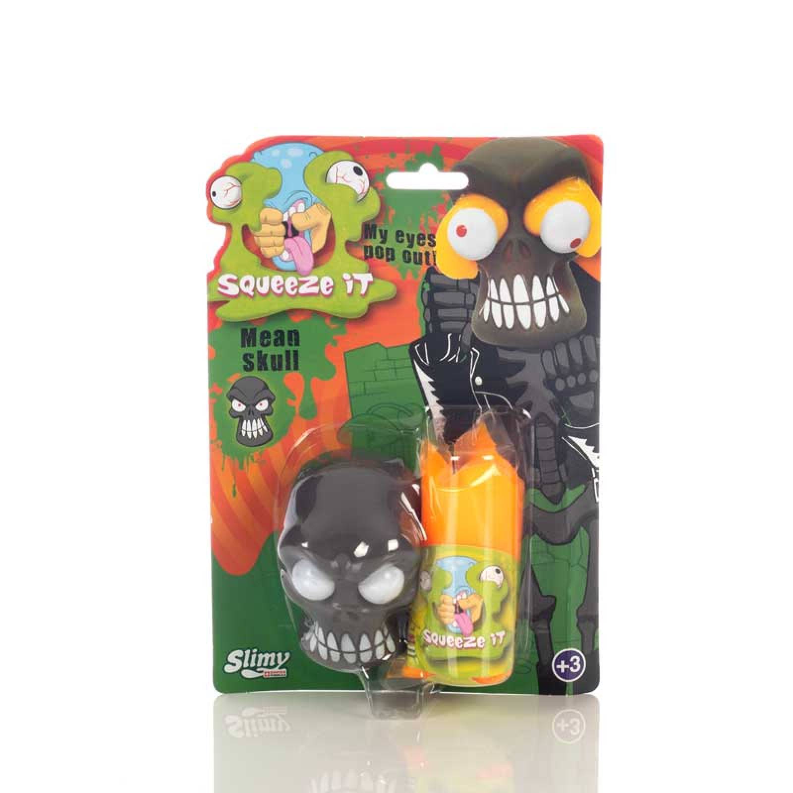 Slime Squeeze it Mean Skull  Formula Suiza