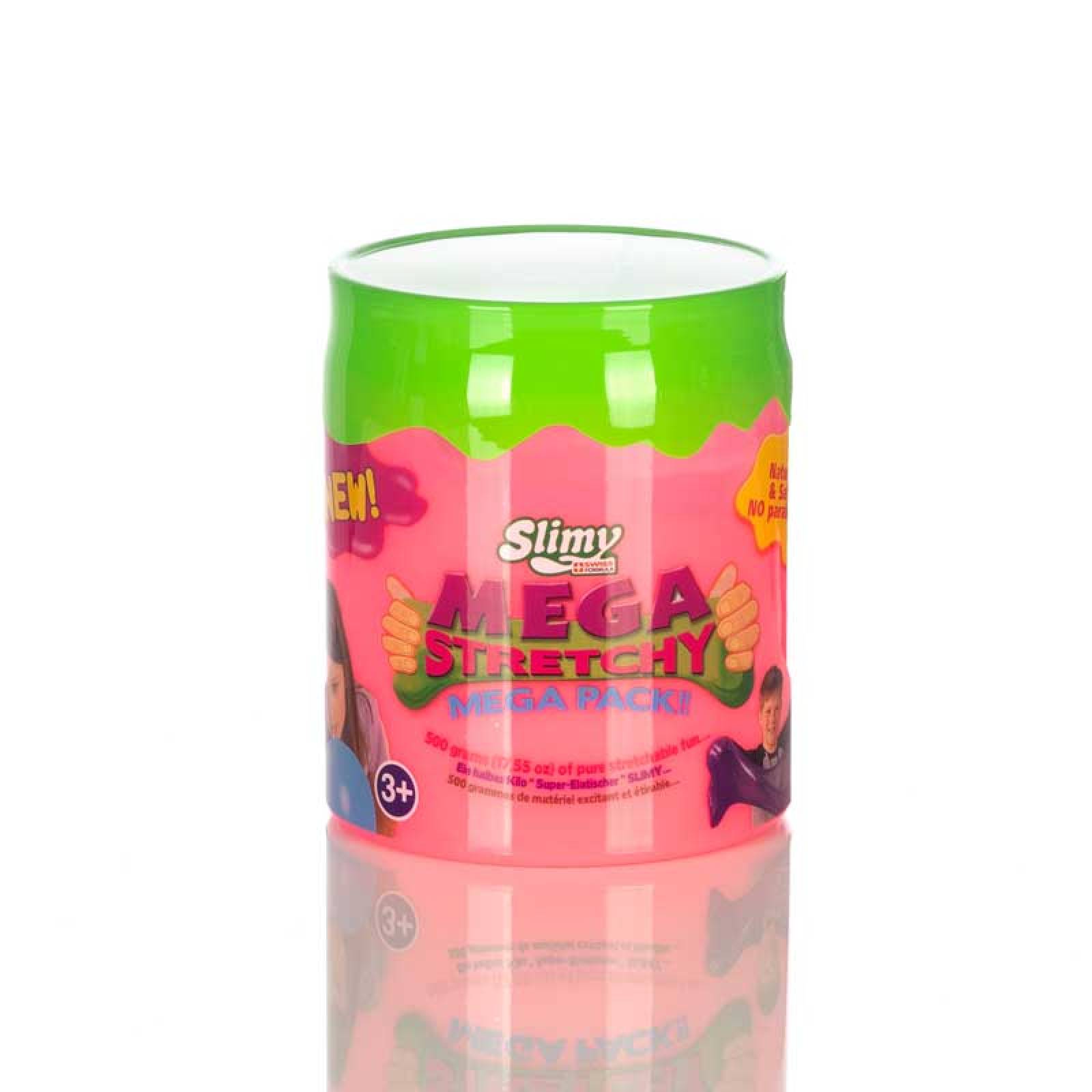 Slime Slimy Mega Stretchy Mega Pack Pink Formula Suiza