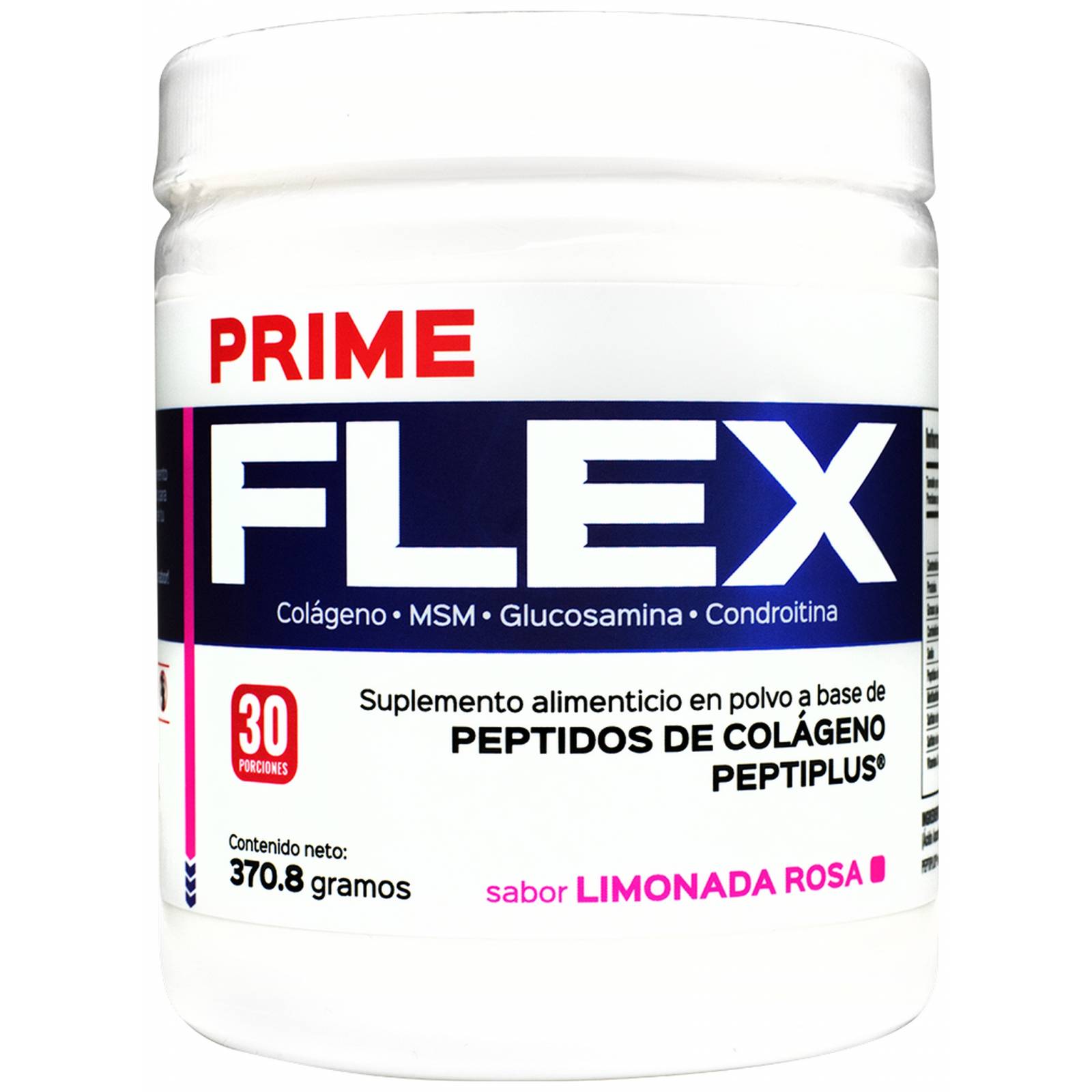 FLEX protector de articulaciones Limonada Rosa Primetech 30 serv 12.36 g c/u