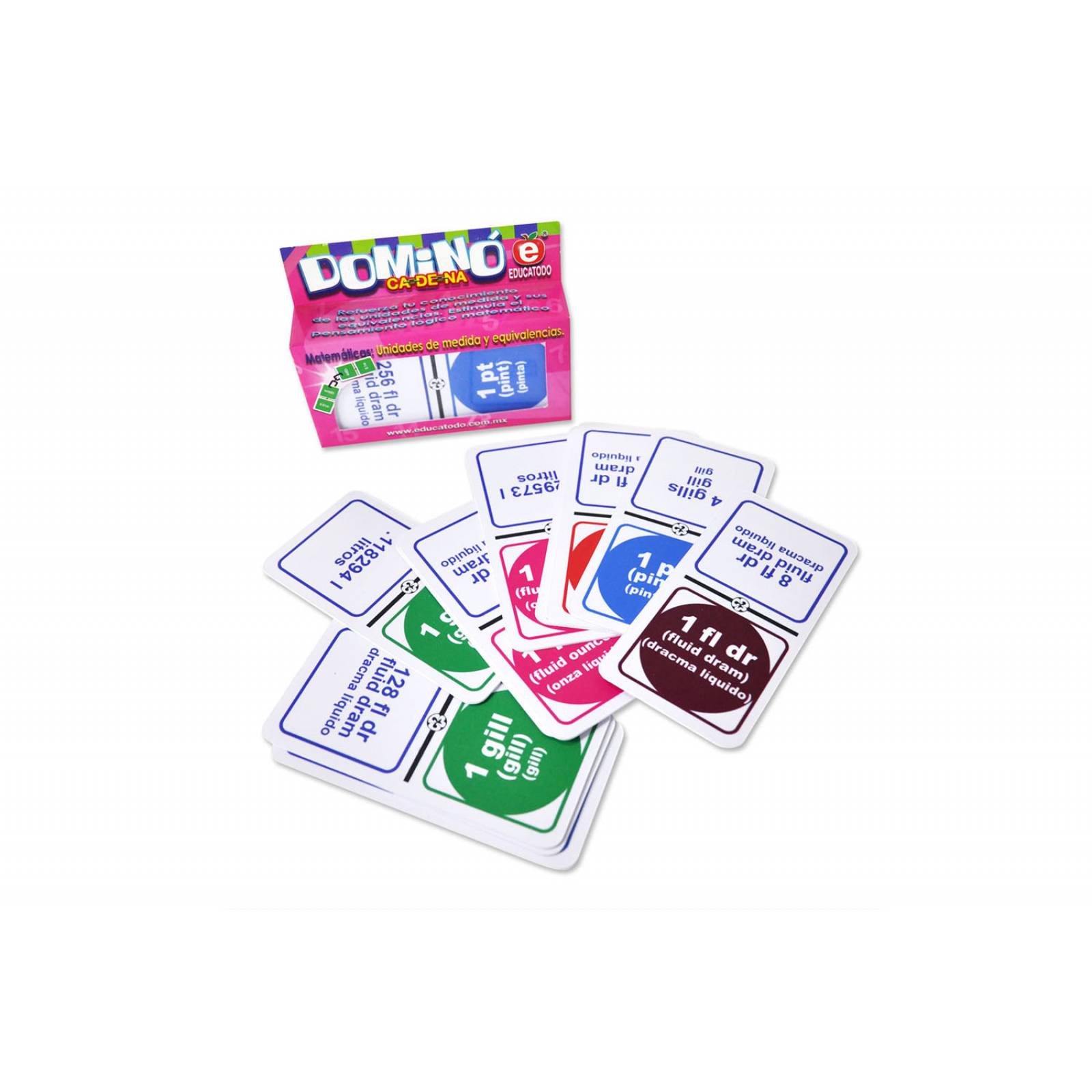 Dominó Medidas Inglesas de Capacidad