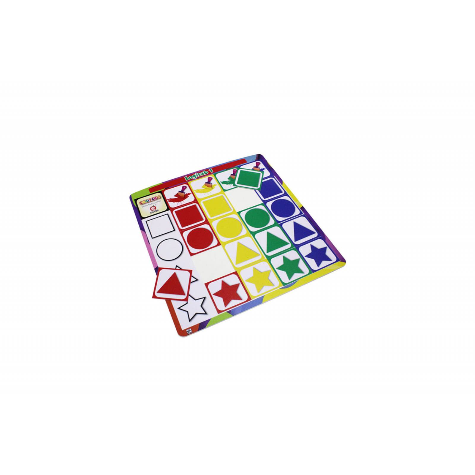 Tablero Logitab 1 Color - Figura Geométrica