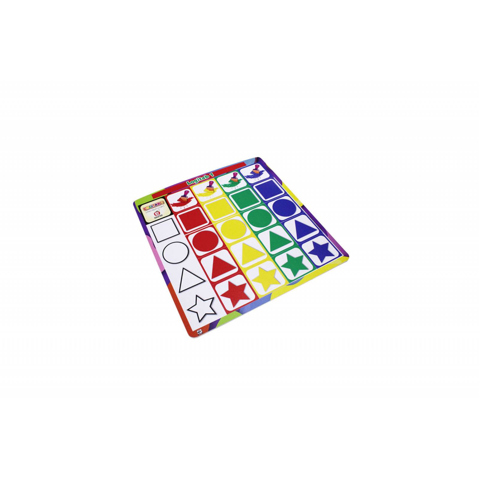 Tablero Logitab 1 Color - Figura Geométrica