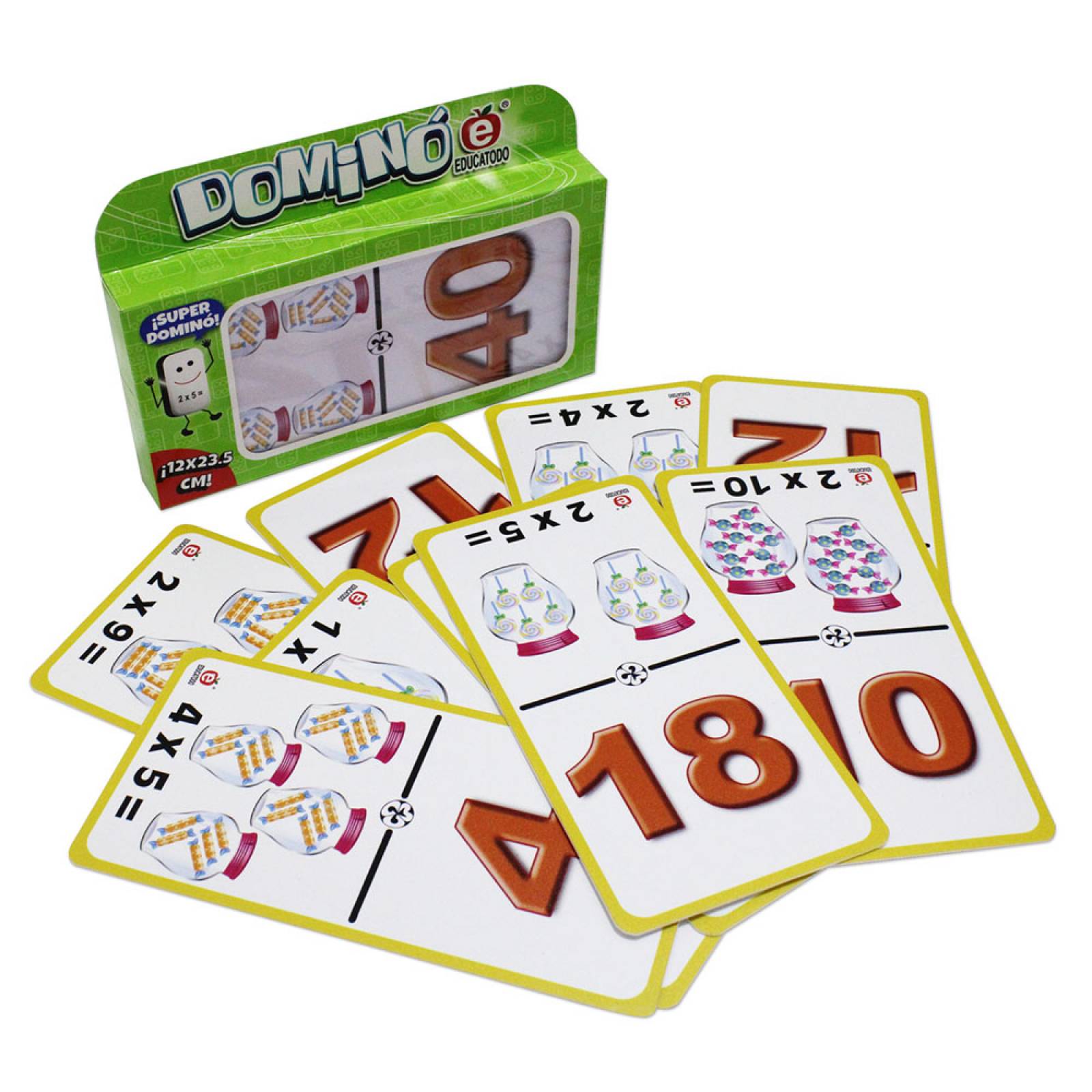 Super Dominó de Multiplicación Con Conjuntos
