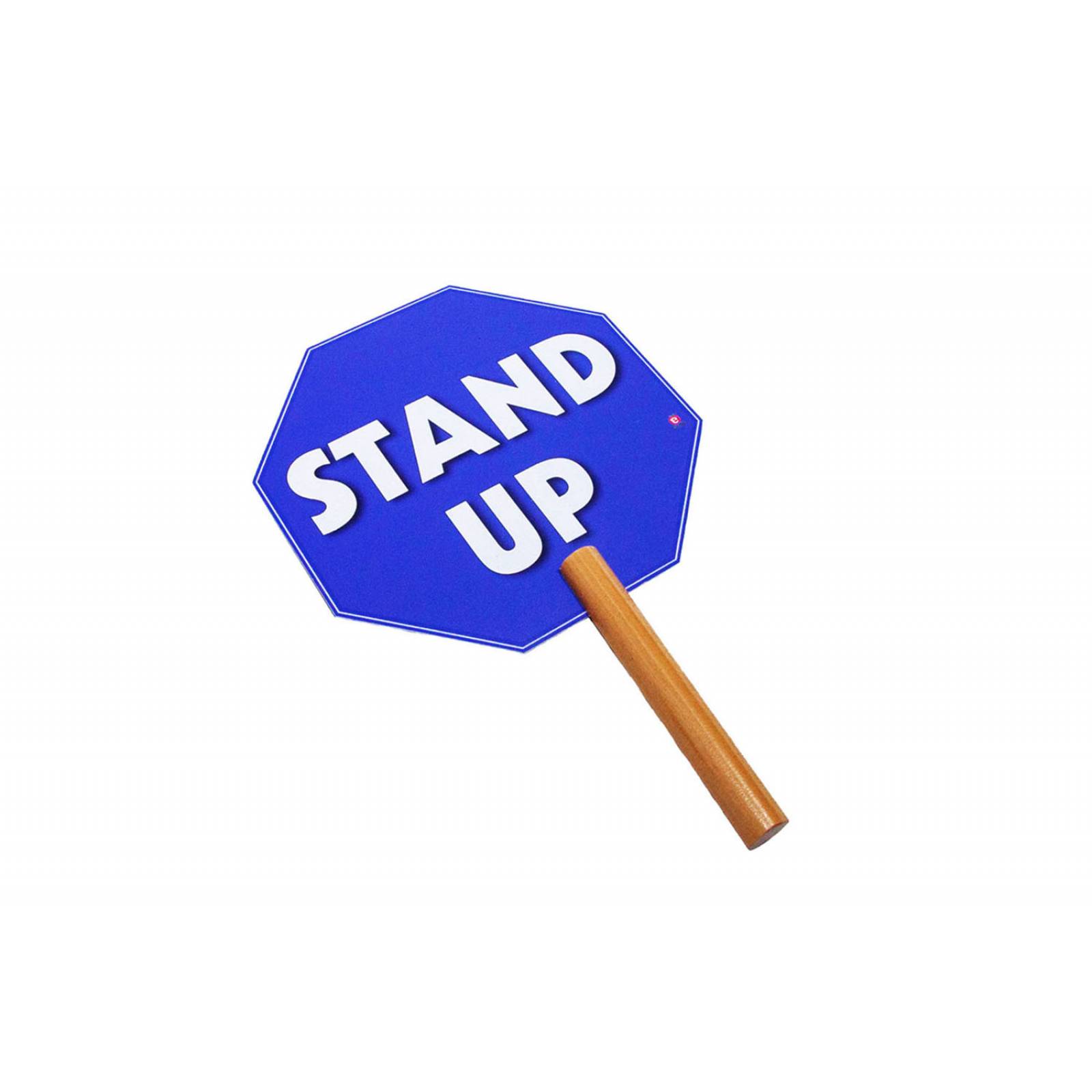 Sign Stand Up With Handle 30 X 19.5 Cm