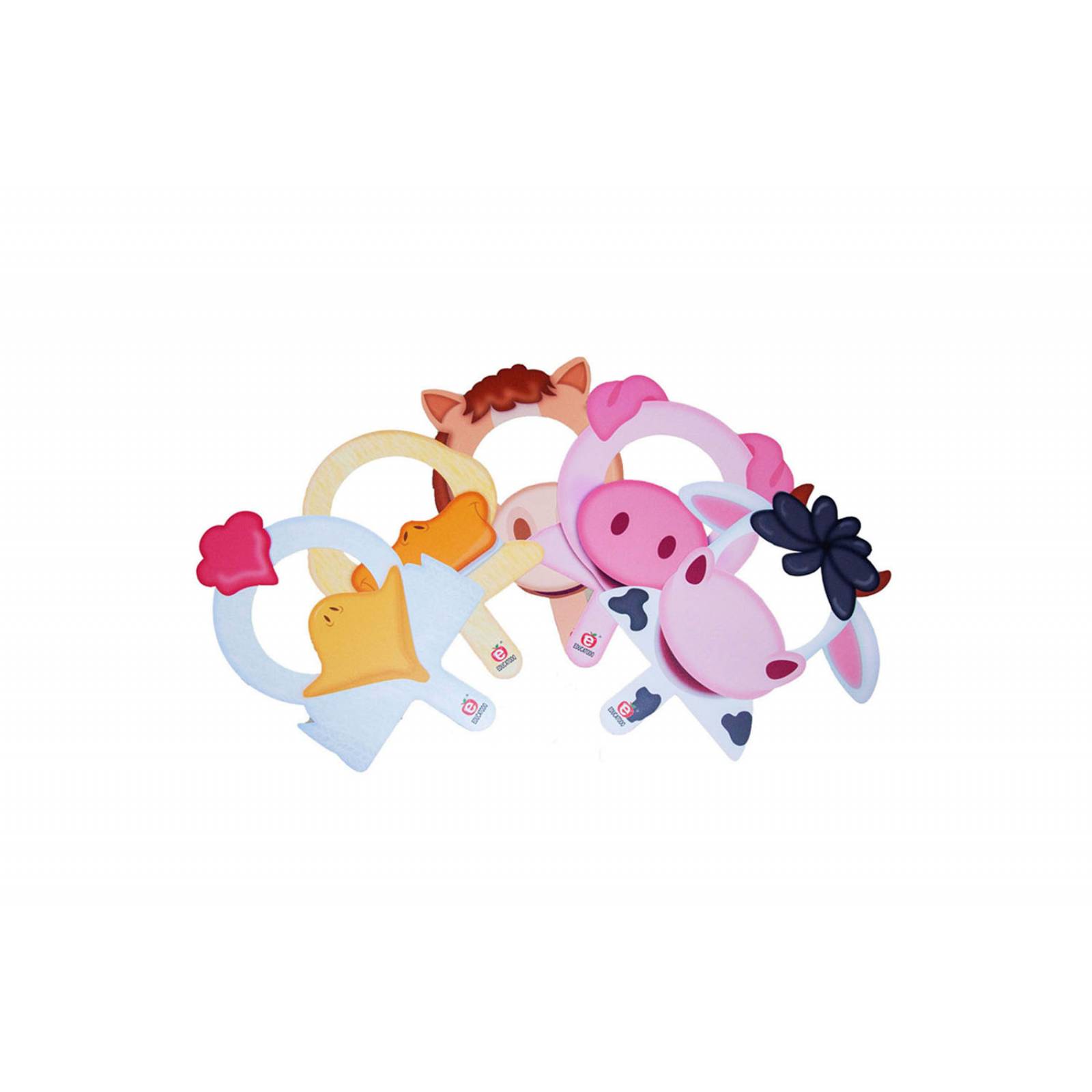 Caretas de Animales Granja Siluetas