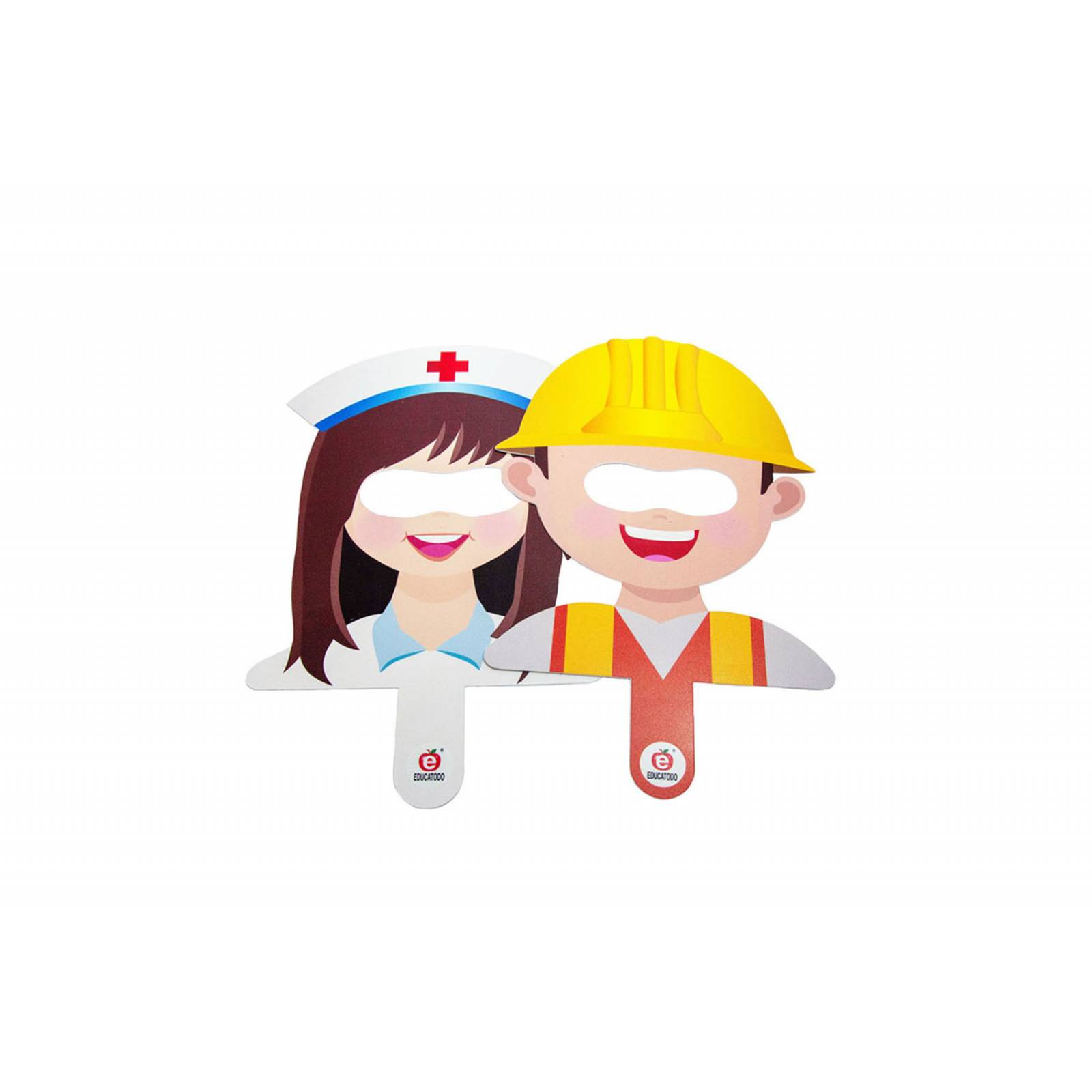 Caretas de Servidores Públicos Siluetas