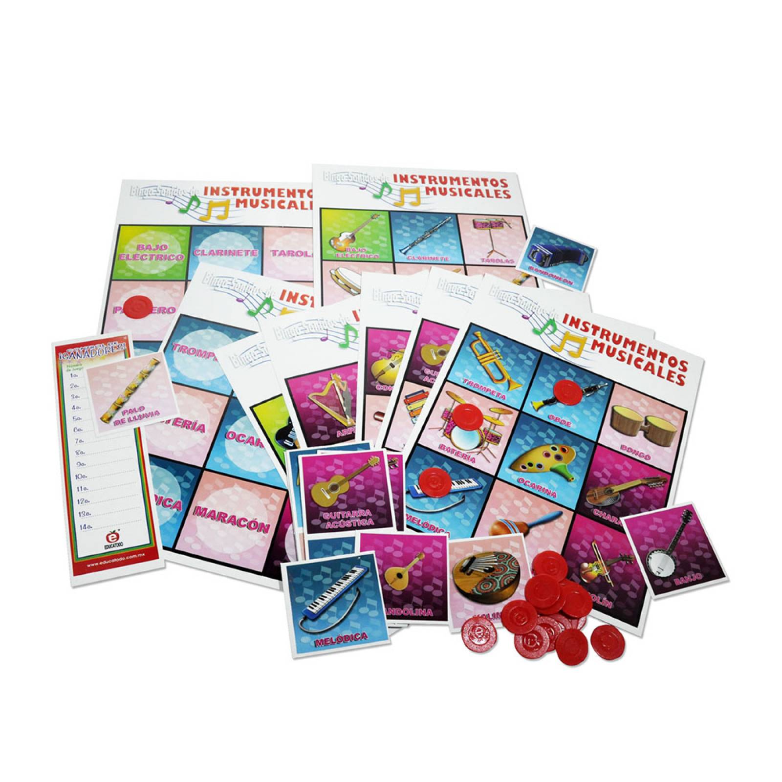 Bingo Sonidos de Instrumentos Musicales