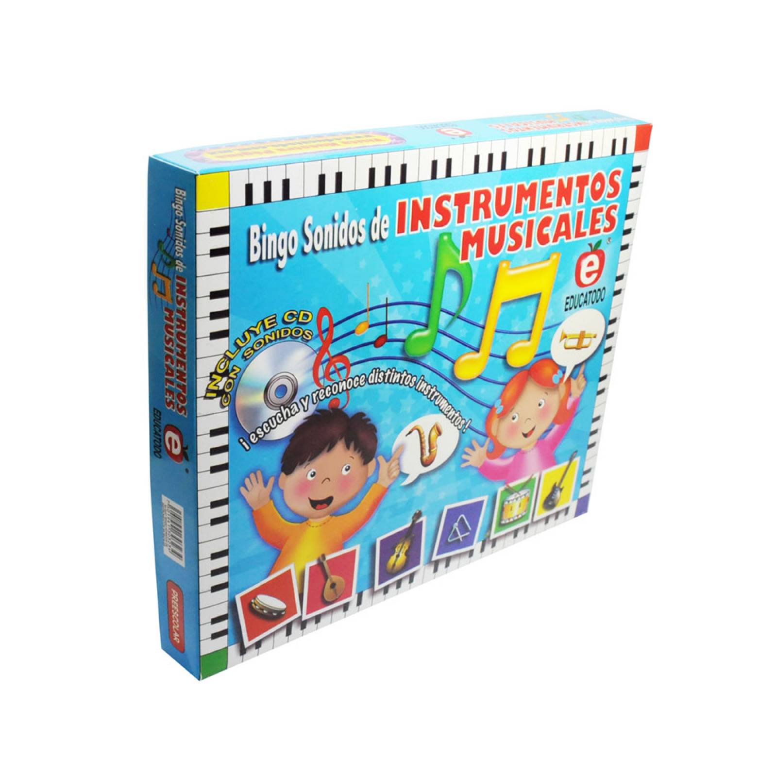 Bingo Sonidos de Instrumentos Musicales