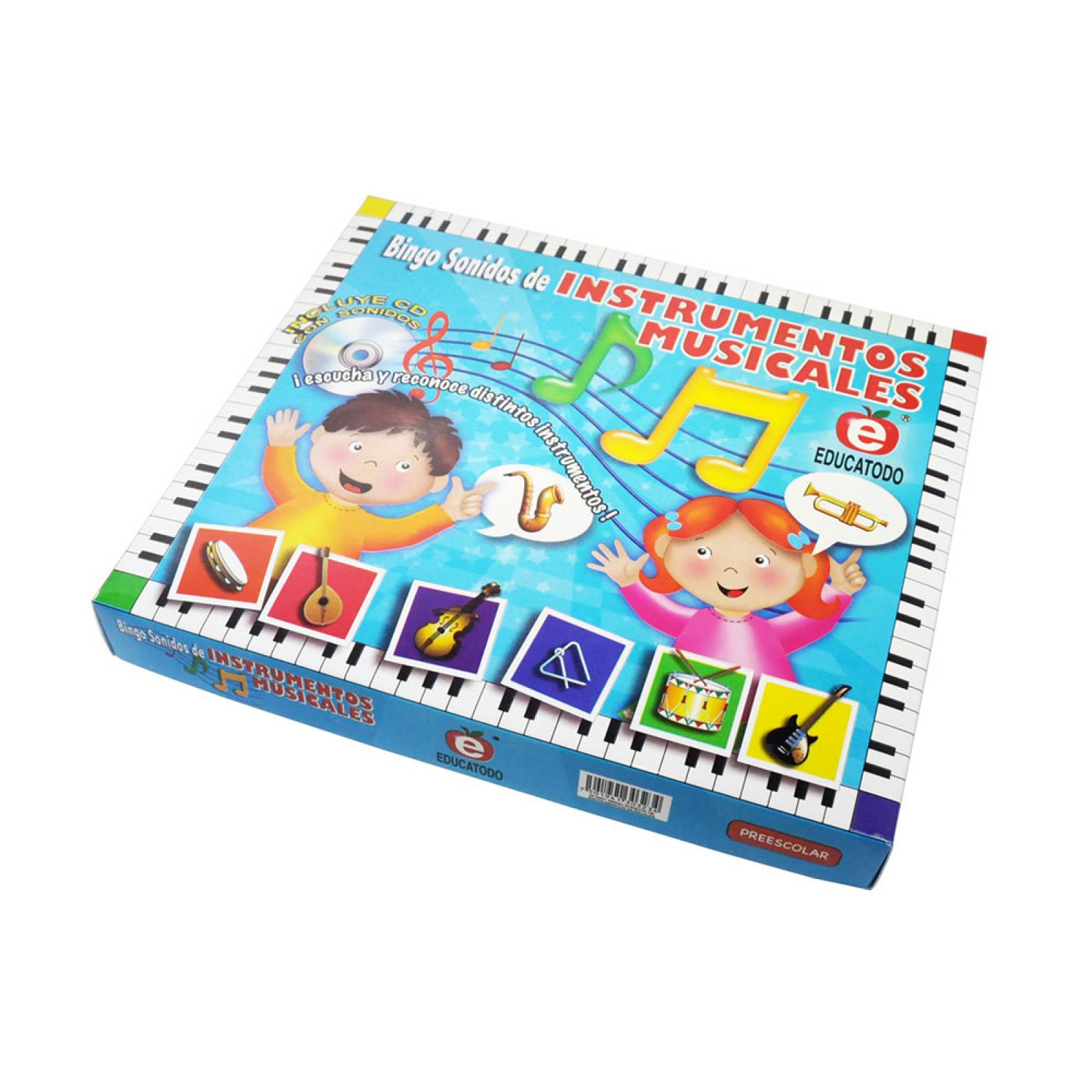 Bingo Sonidos de Instrumentos Musicales