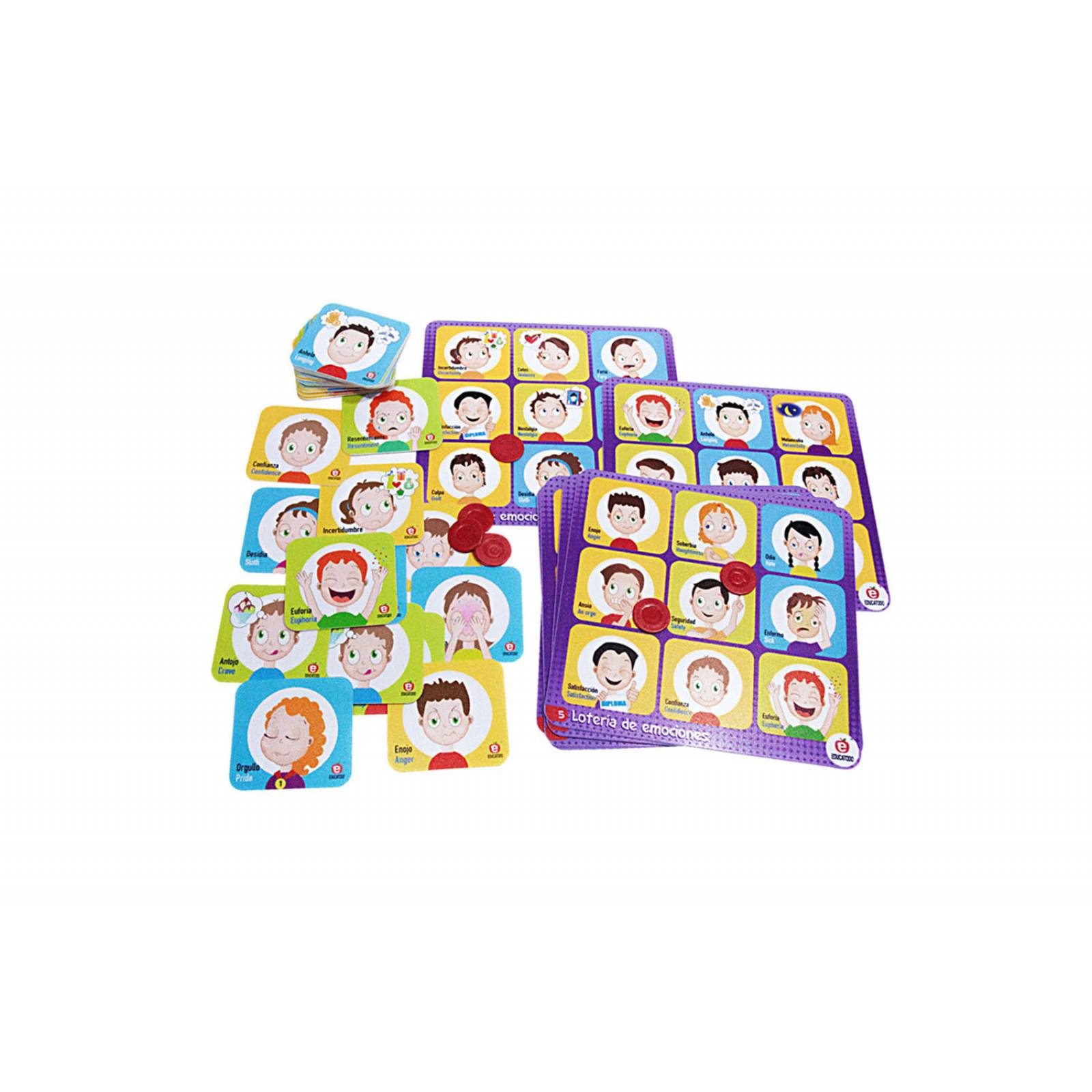 Lotería Y Memopares De Emociones