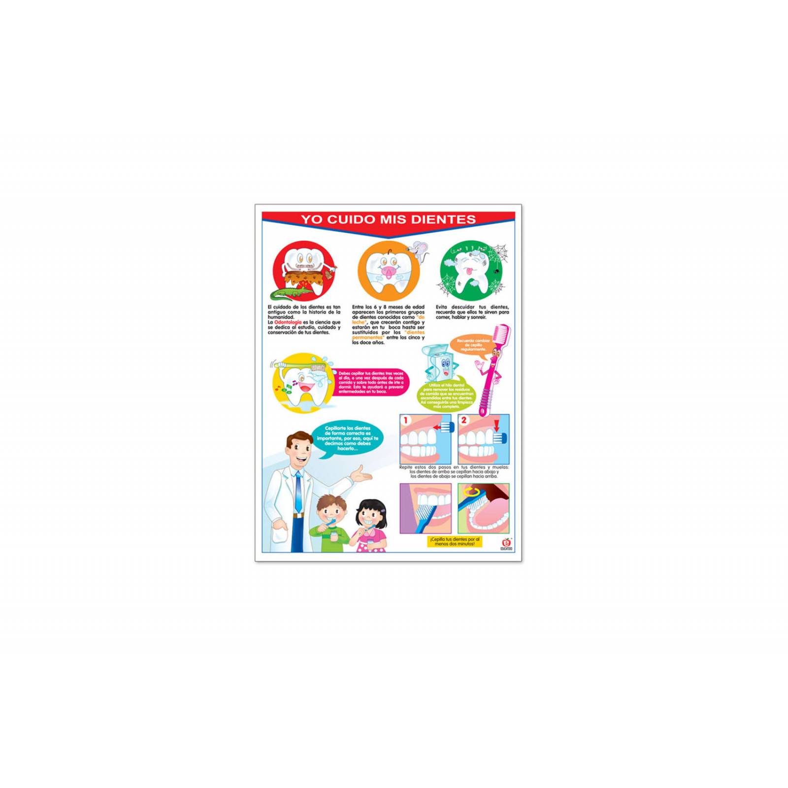 POSTER YO CUIDO MIS DIENTES