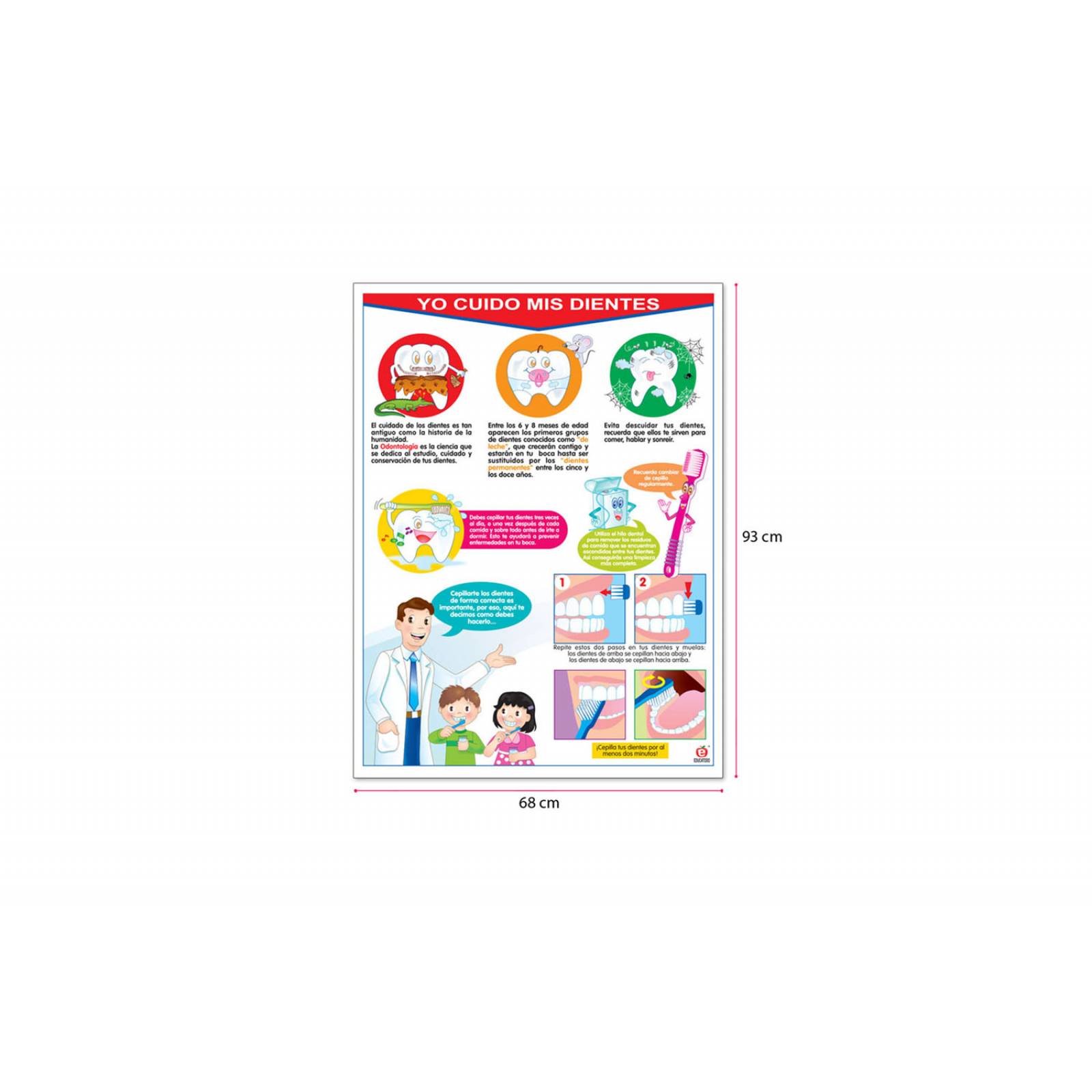 POSTER YO CUIDO MIS DIENTES