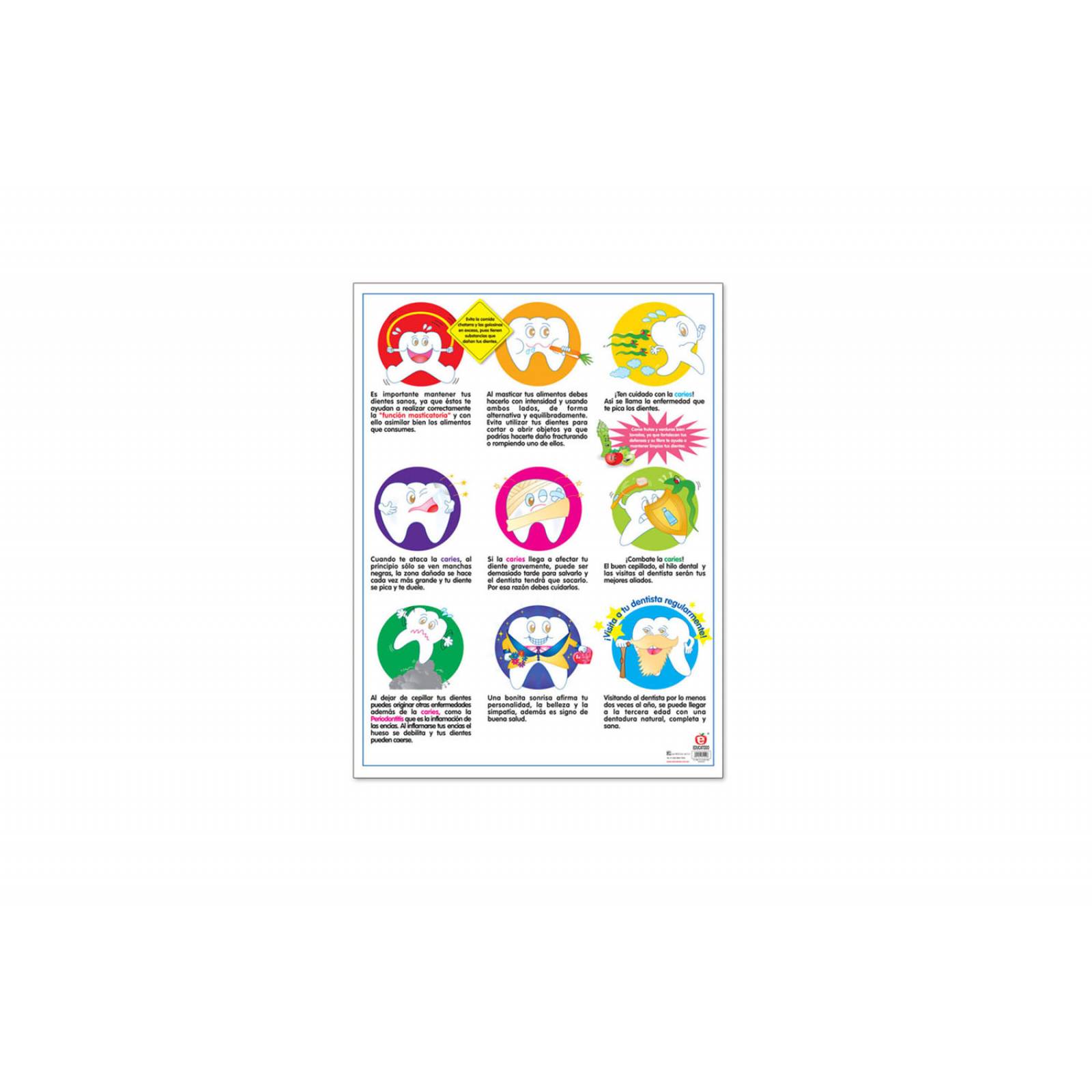 POSTER YO CUIDO MIS DIENTES