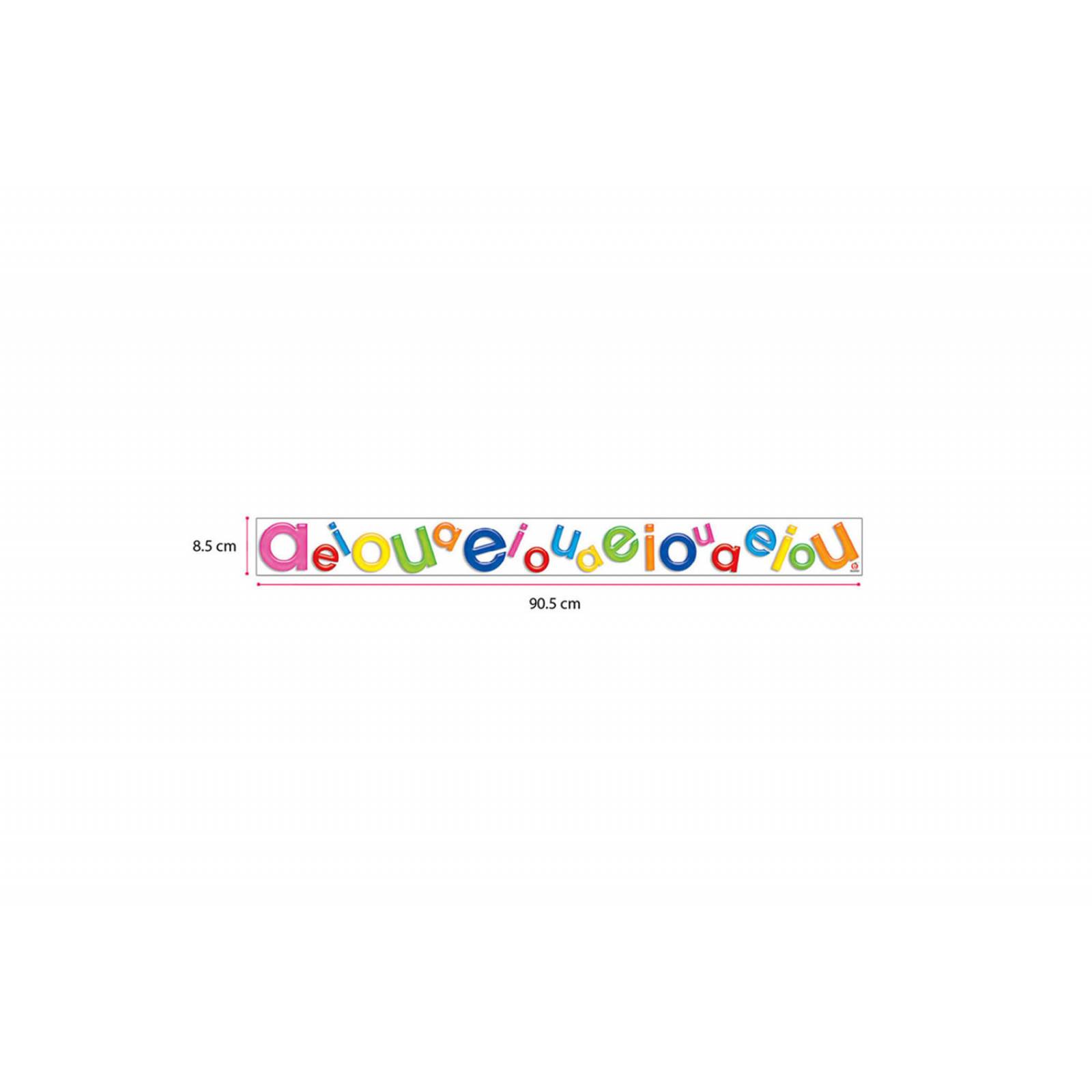 CENEFA DECORATIVA LAS VOCALES