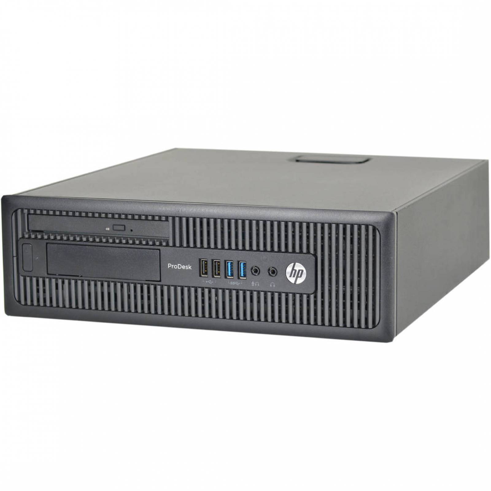 PC HP ProDesk 600 G1 - Intel Core i5-45700 4a generacion- 4GB Ram - 500GB Disco duro - WIFI, No DVD, Equipo Reacondicionado  Clase A, (No nuevo) + Monitor de 19 Pulgadas