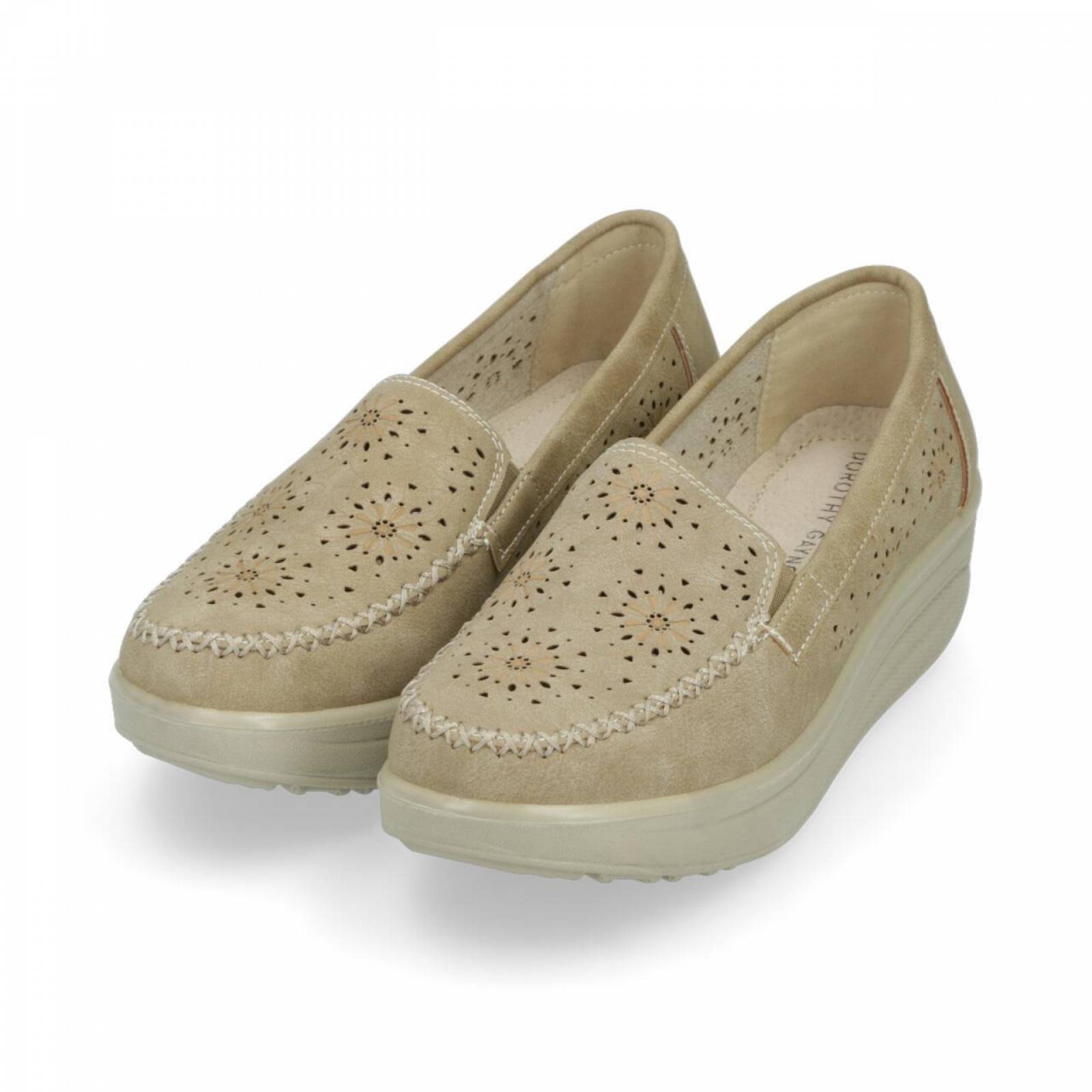 Zapato Confort para Dama Dorothy Gaynor Beige 