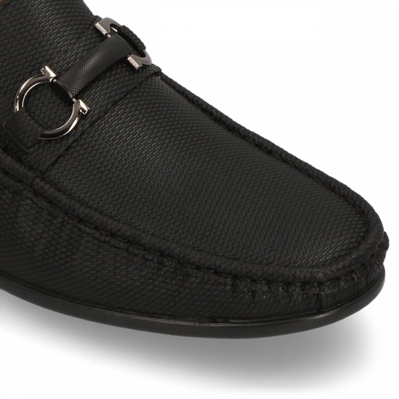 DOROTHY GAYNOR Mocasines Formal Caballero Negro. 