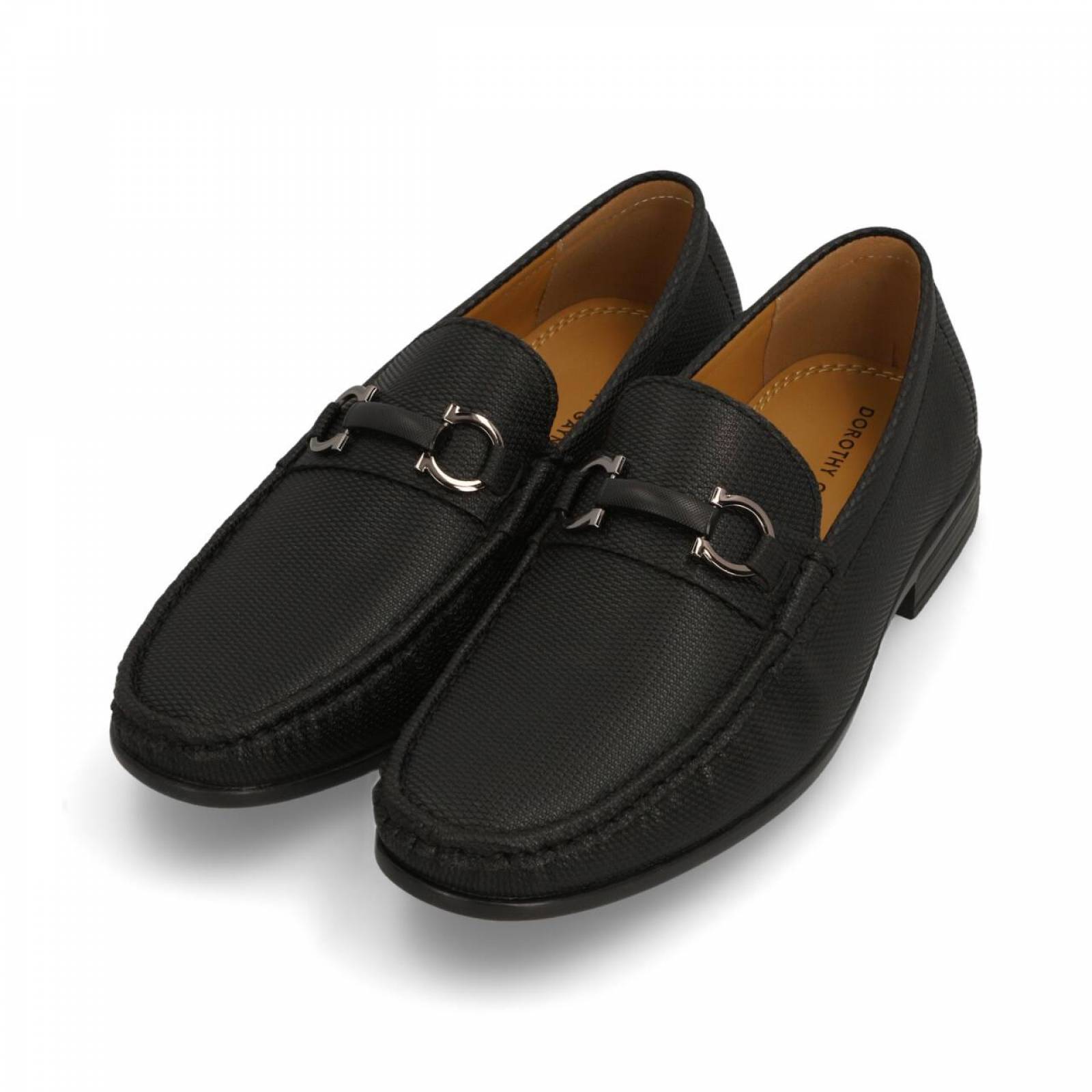 DOROTHY GAYNOR Mocasines Formal Caballero Negro. 