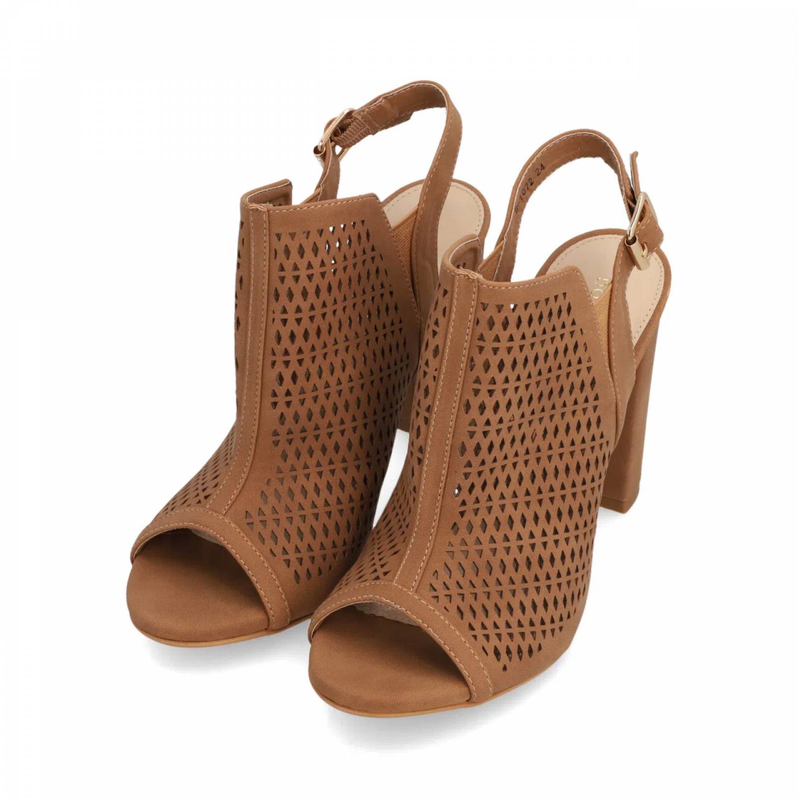 Zapatillas Peep Toe Mujer   D12270056553