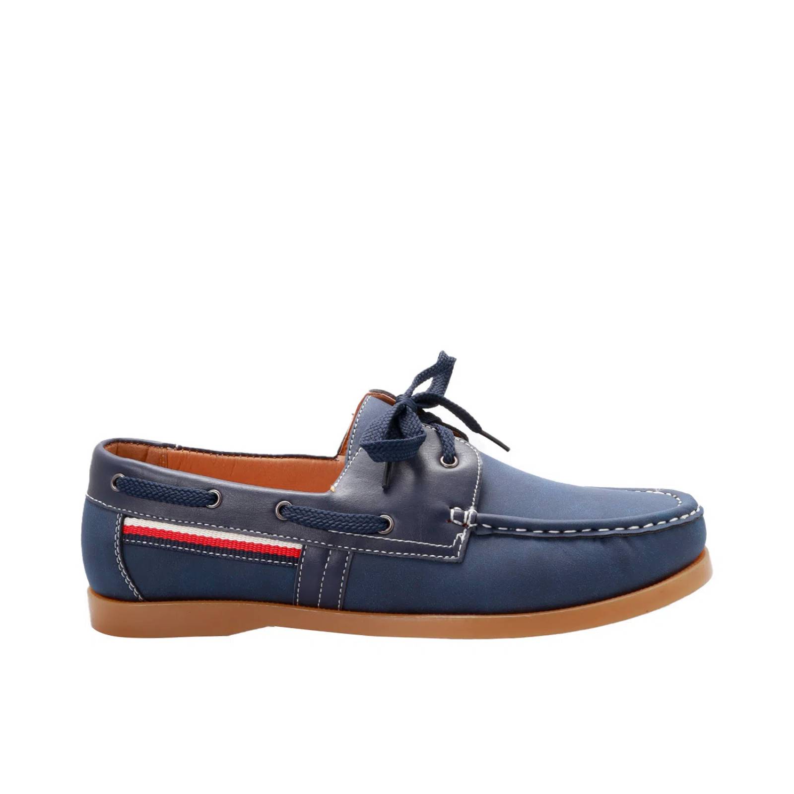 Mocasines azul marino para hombre con agujetas Dorothy Gaynor D14590073523