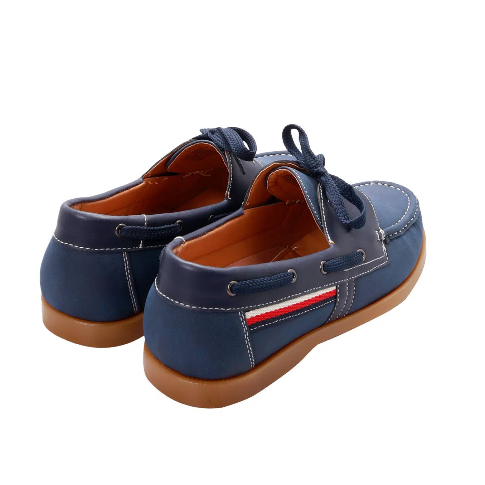 Mocasines azul marino para hombre con agujetas Dorothy Gaynor D14590073523
