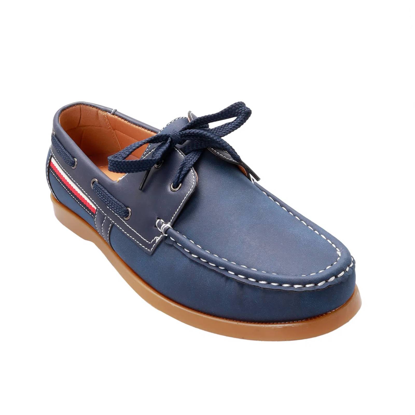 Mocasines azul marino para hombre con agujetas Dorothy Gaynor D14590073523