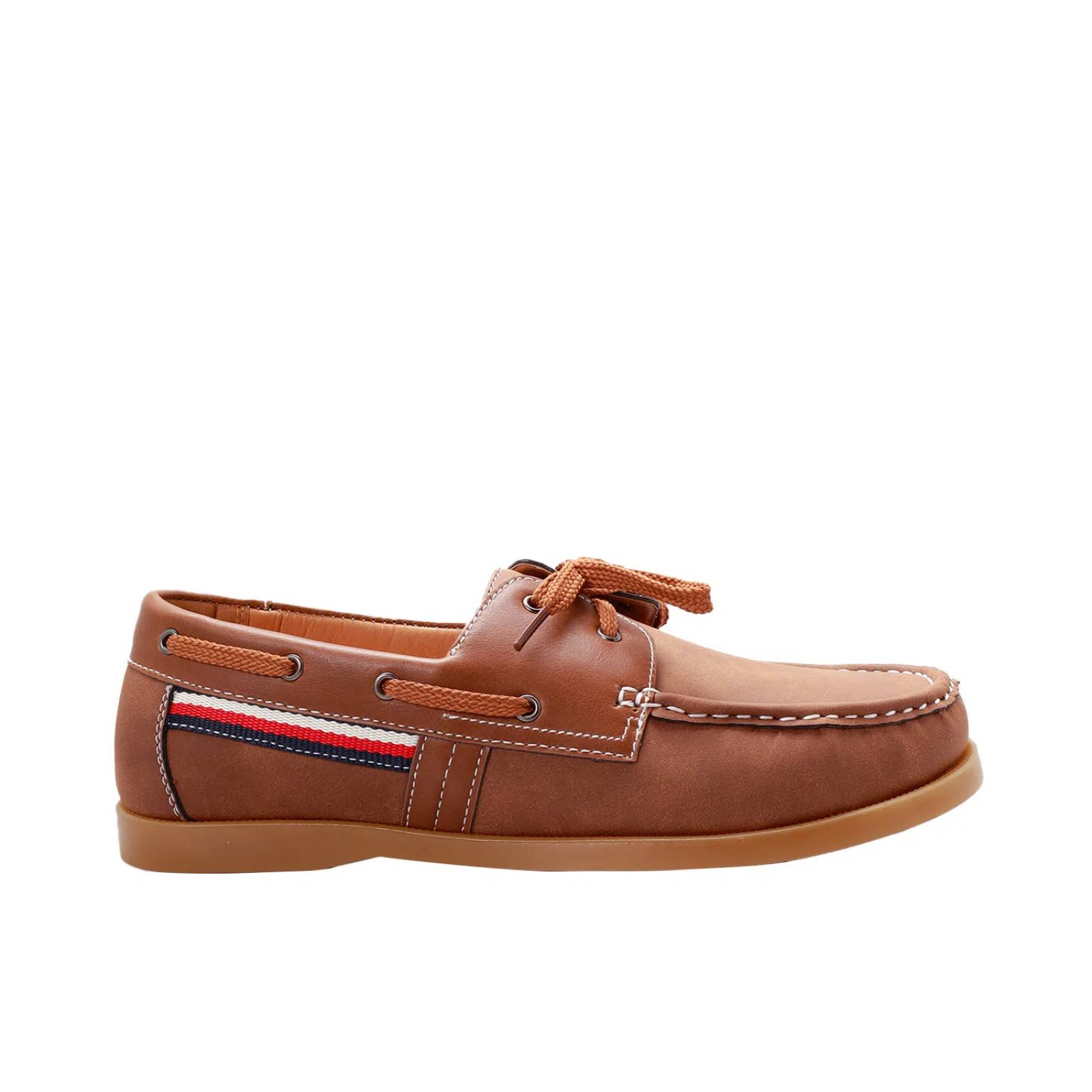 Mocasines color tan para hombre con agujetas Dorothy Gaynor D14590073552
