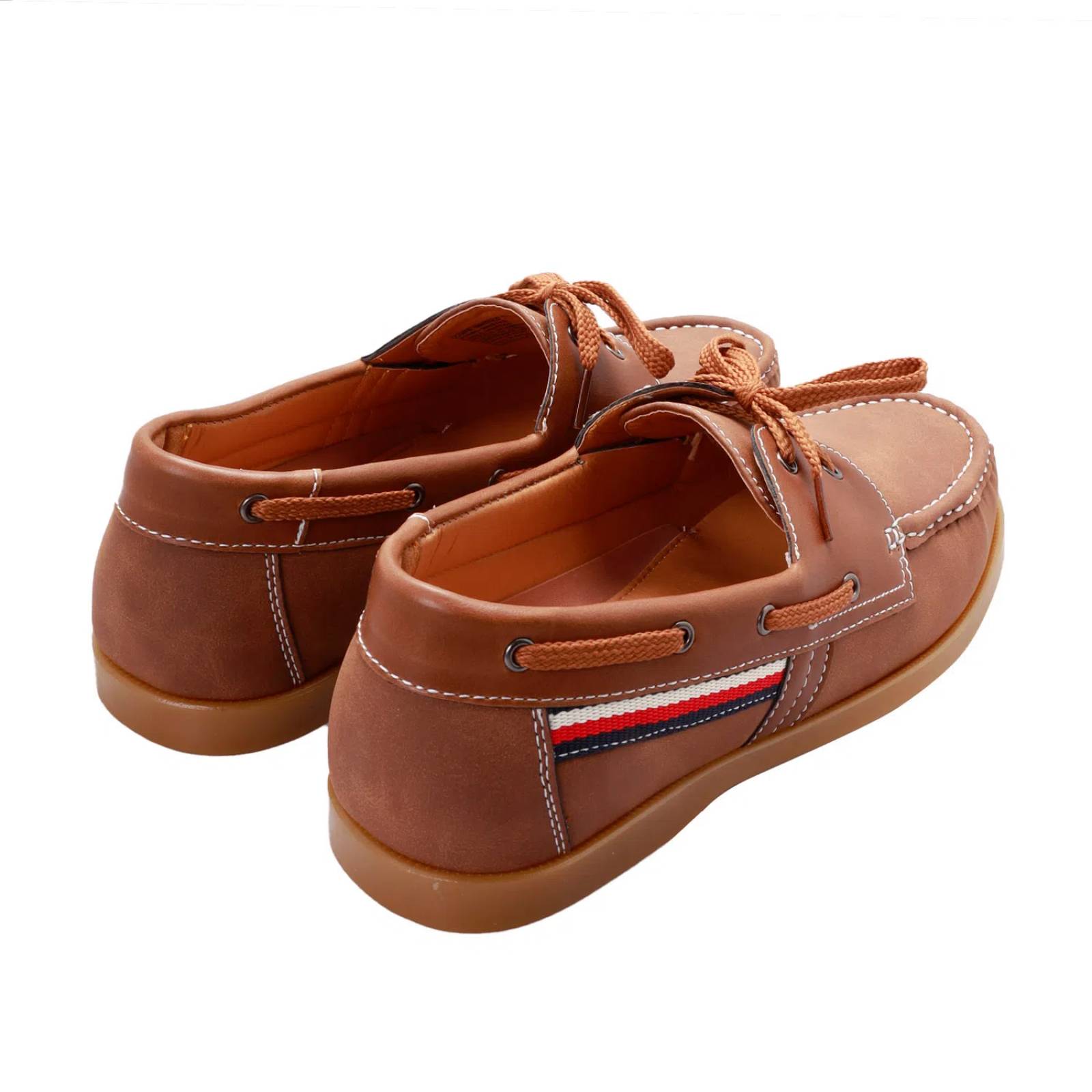 Mocasines color tan para hombre con agujetas Dorothy Gaynor D14590073552