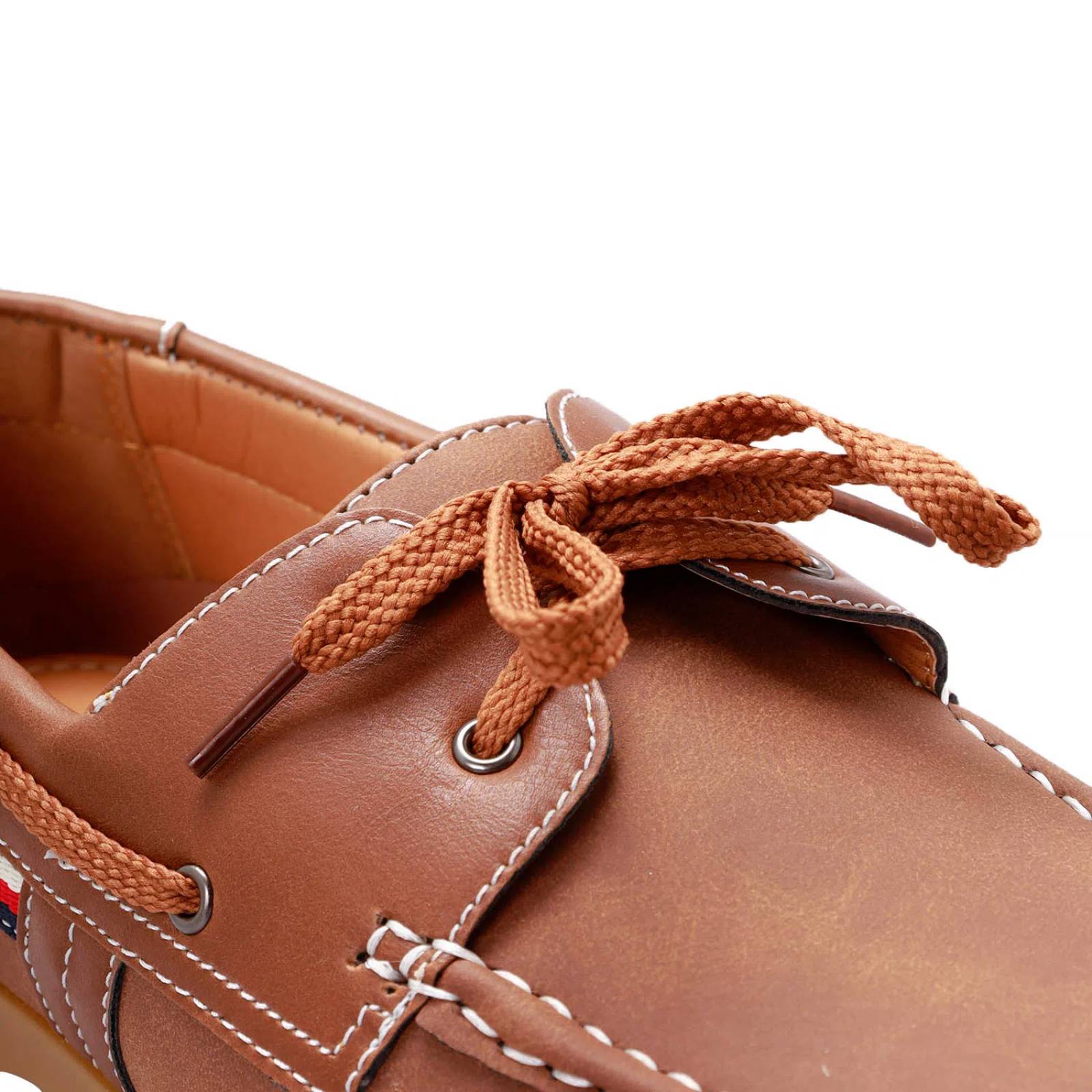 Mocasines color tan para hombre con agujetas Dorothy Gaynor D14590073552