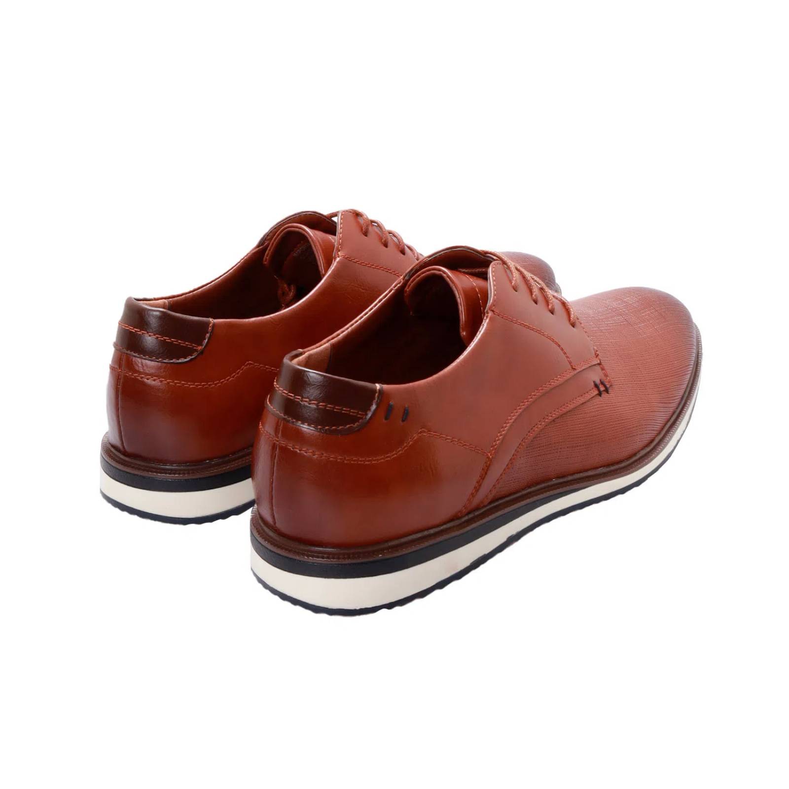 Zapatos camel para hombre con agujetas Dorothy Gaynor D12780028553