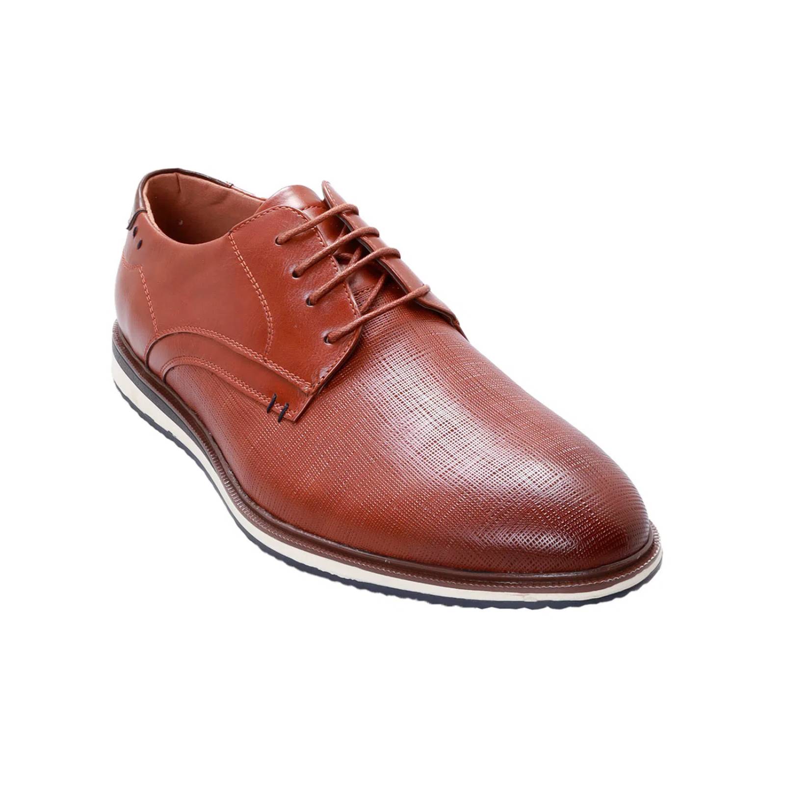 Zapatos camel para hombre con agujetas Dorothy Gaynor D12780028553
