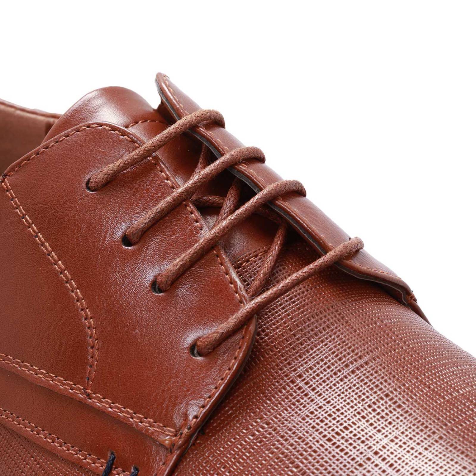 Zapatos camel para hombre con agujetas Dorothy Gaynor D12780028553