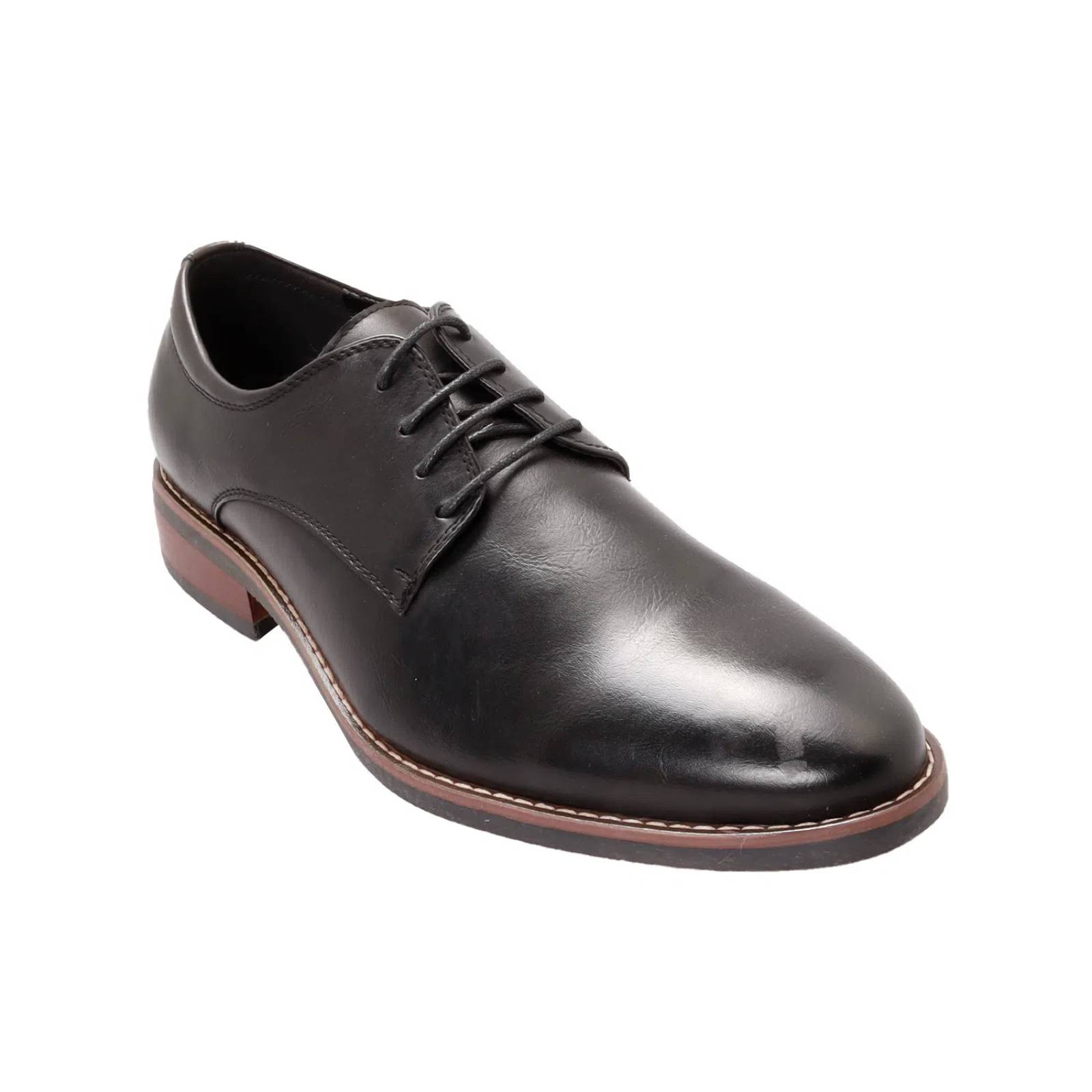 Zapatos negro mate liso para hombre con agujetas Dorothy Gaynor D12780021501