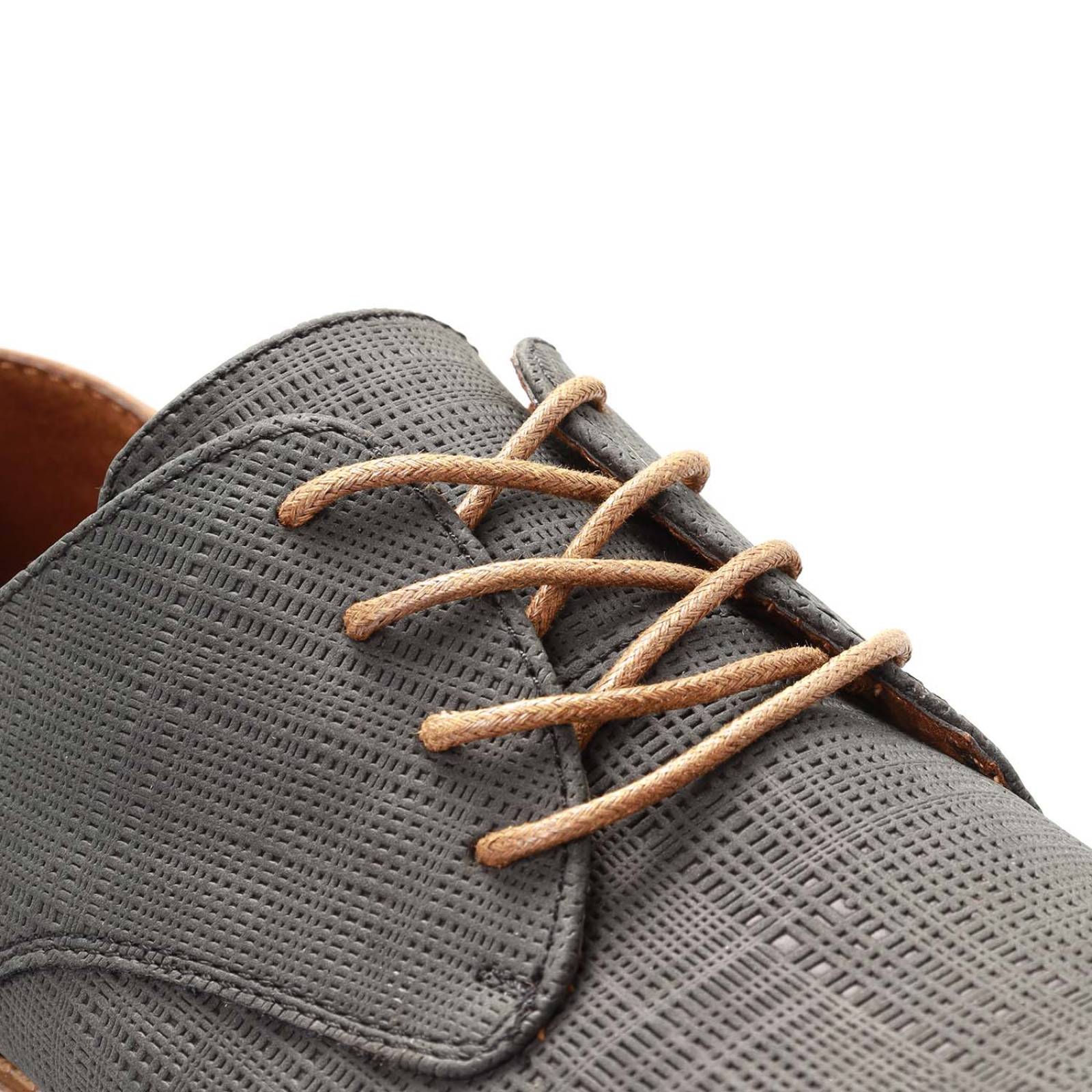 Zapatos de vestir negro mate para hombre con agujetas Dorothy Gaynor D12220217501