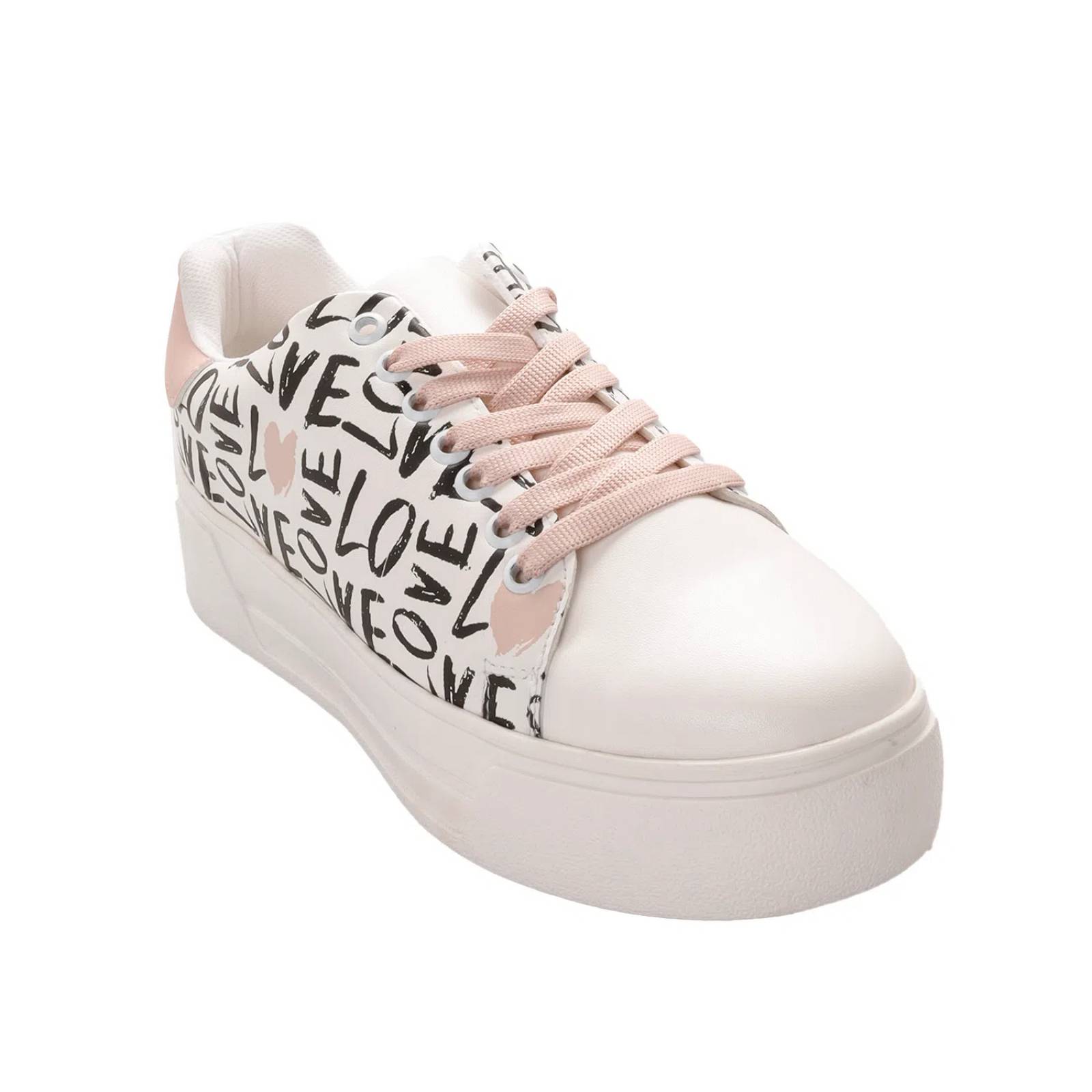 Tenis Andrea color blanco LOVE
